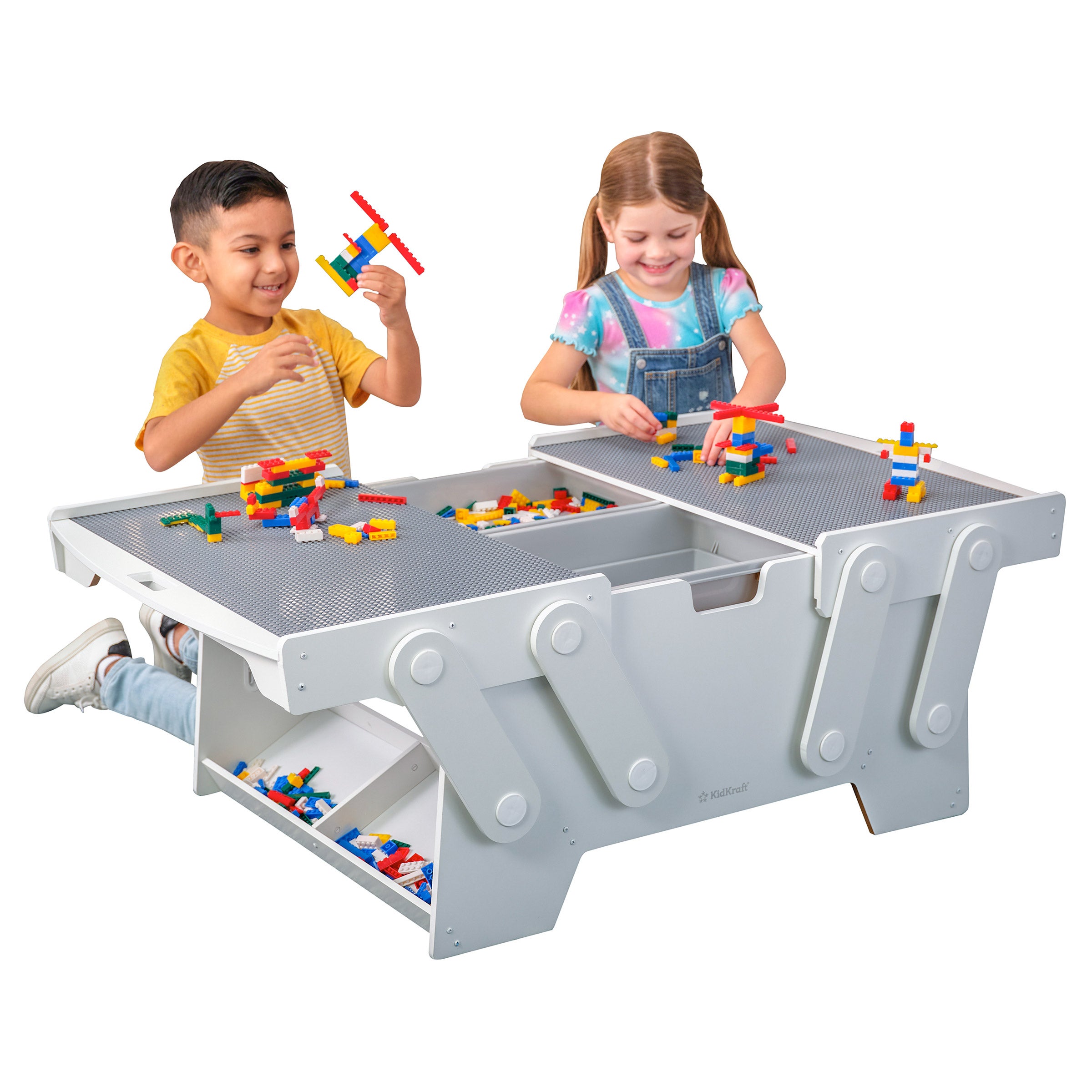 KIDKRAFT BUILDING BRICKS MEGA TABLE - Image 1