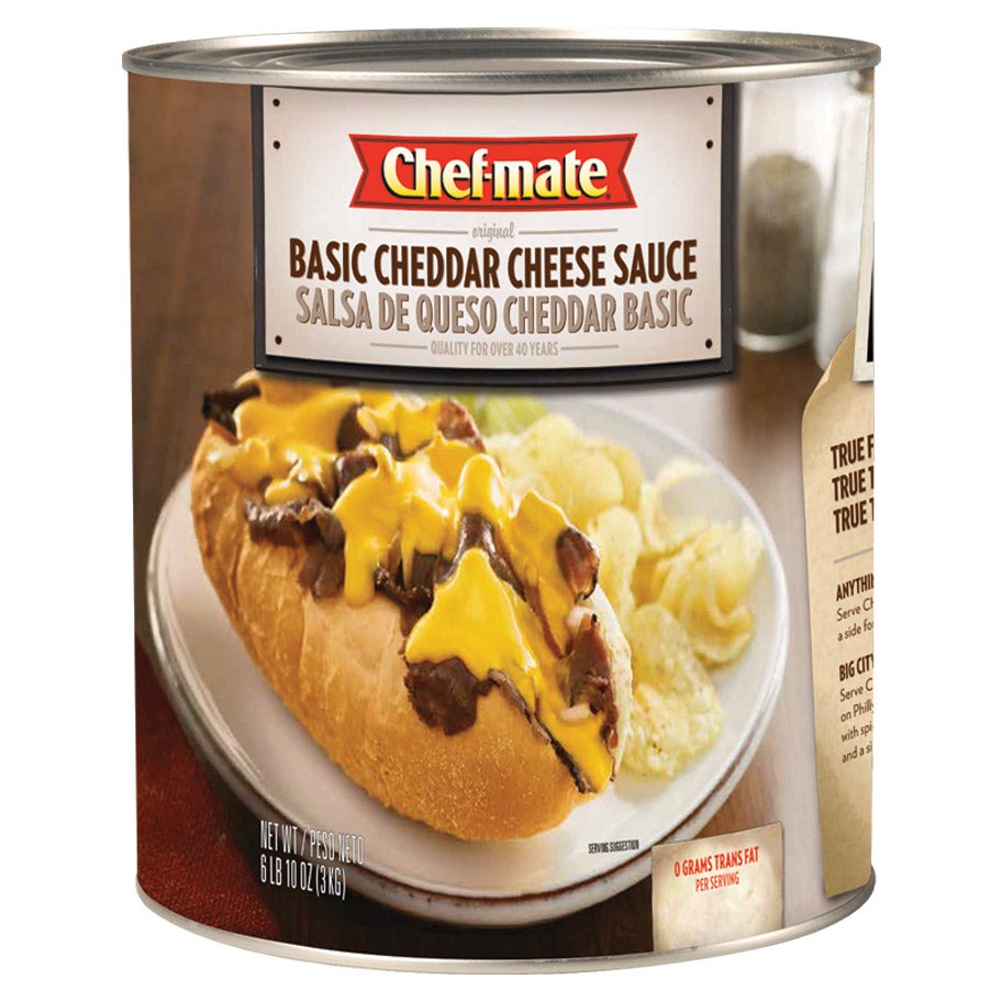 CHEF-MATE BASIC CHEDDAR SAUCE #10 CAN