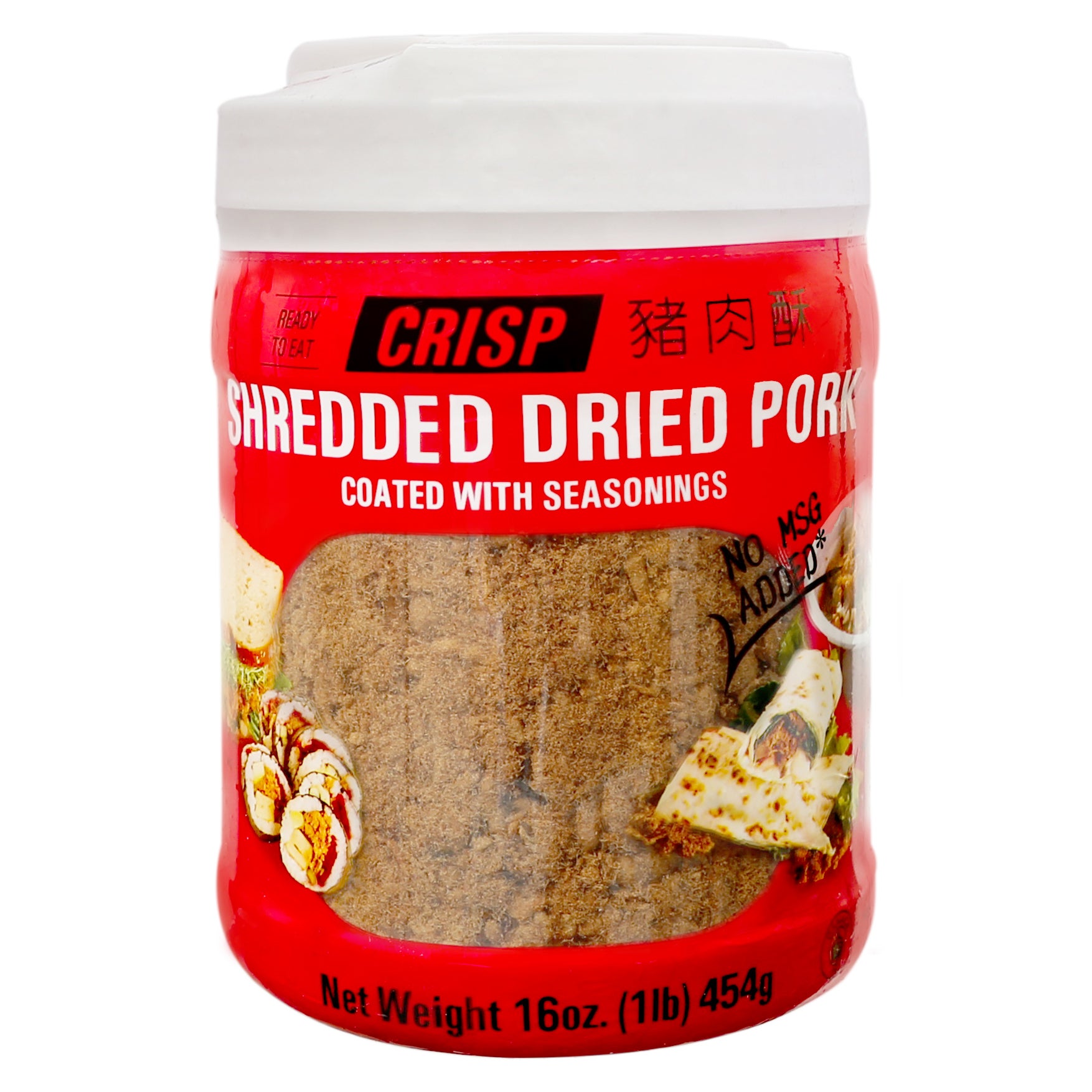 SOO JERKY SHREDDED DRIED PORK 16 OUNCES
