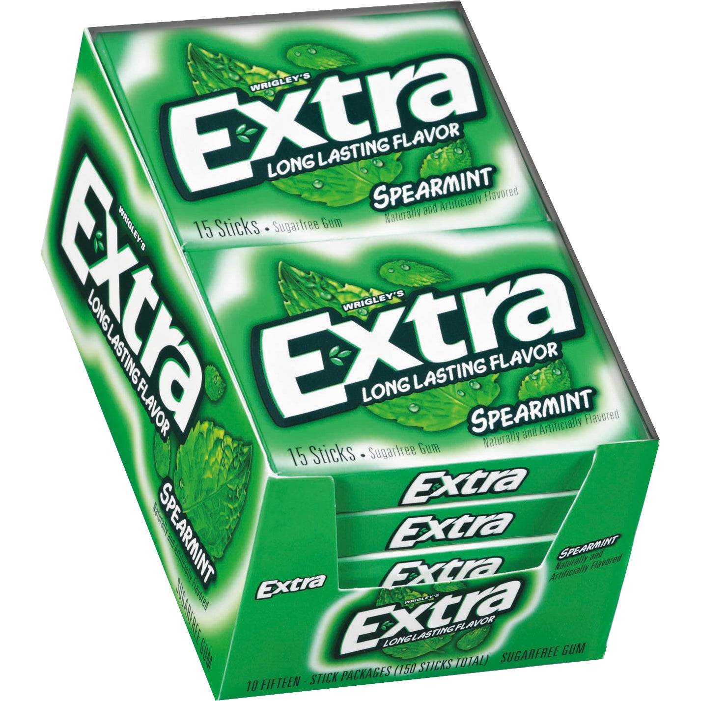 EXTRA SPEARMINT GUM 10 CT/15 PC - Image 1