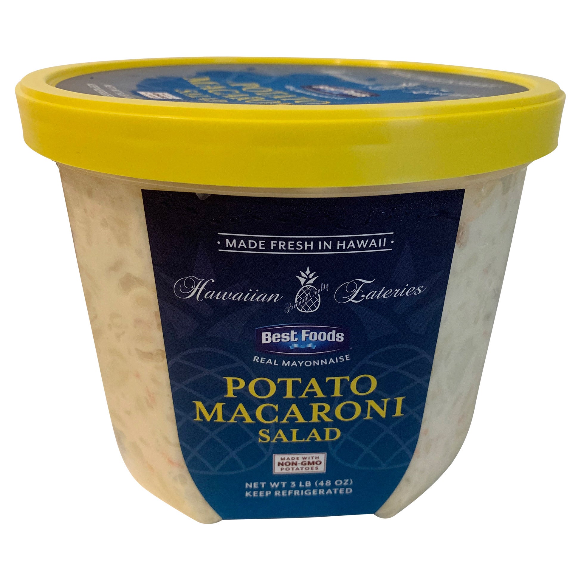 HAWAIIAN EATERIES POTATO & MAC SALAD NET WT 3LB