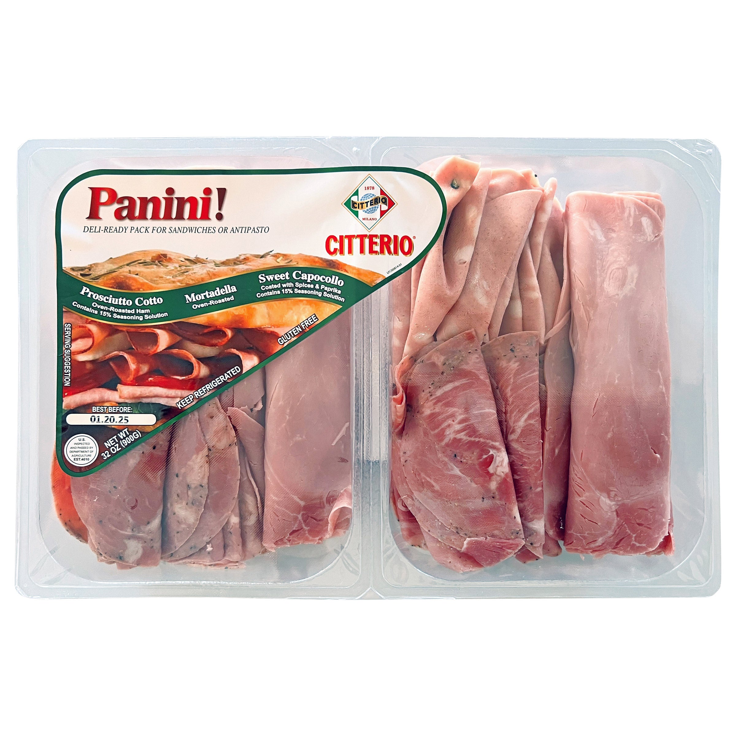 CITTERIO PANINI VARIETY PACK 32 OZ