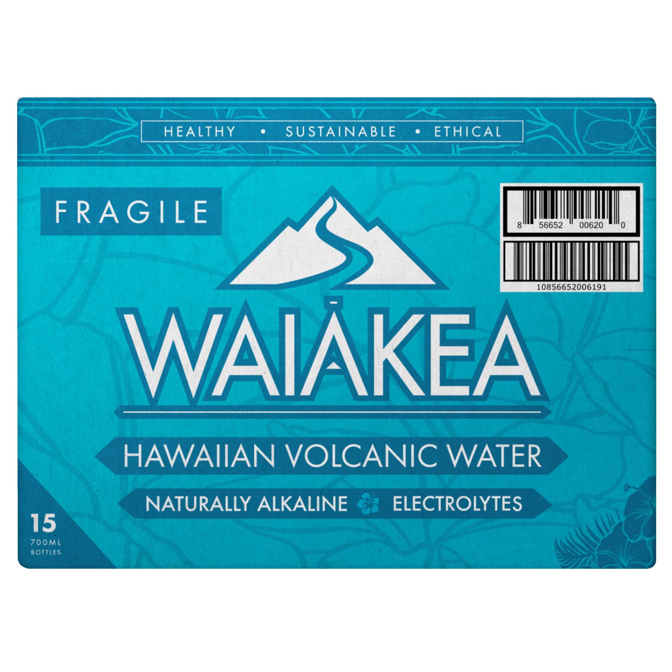 WAIAKEA VOLCANIC WATER 15 PACK 700ML EACH