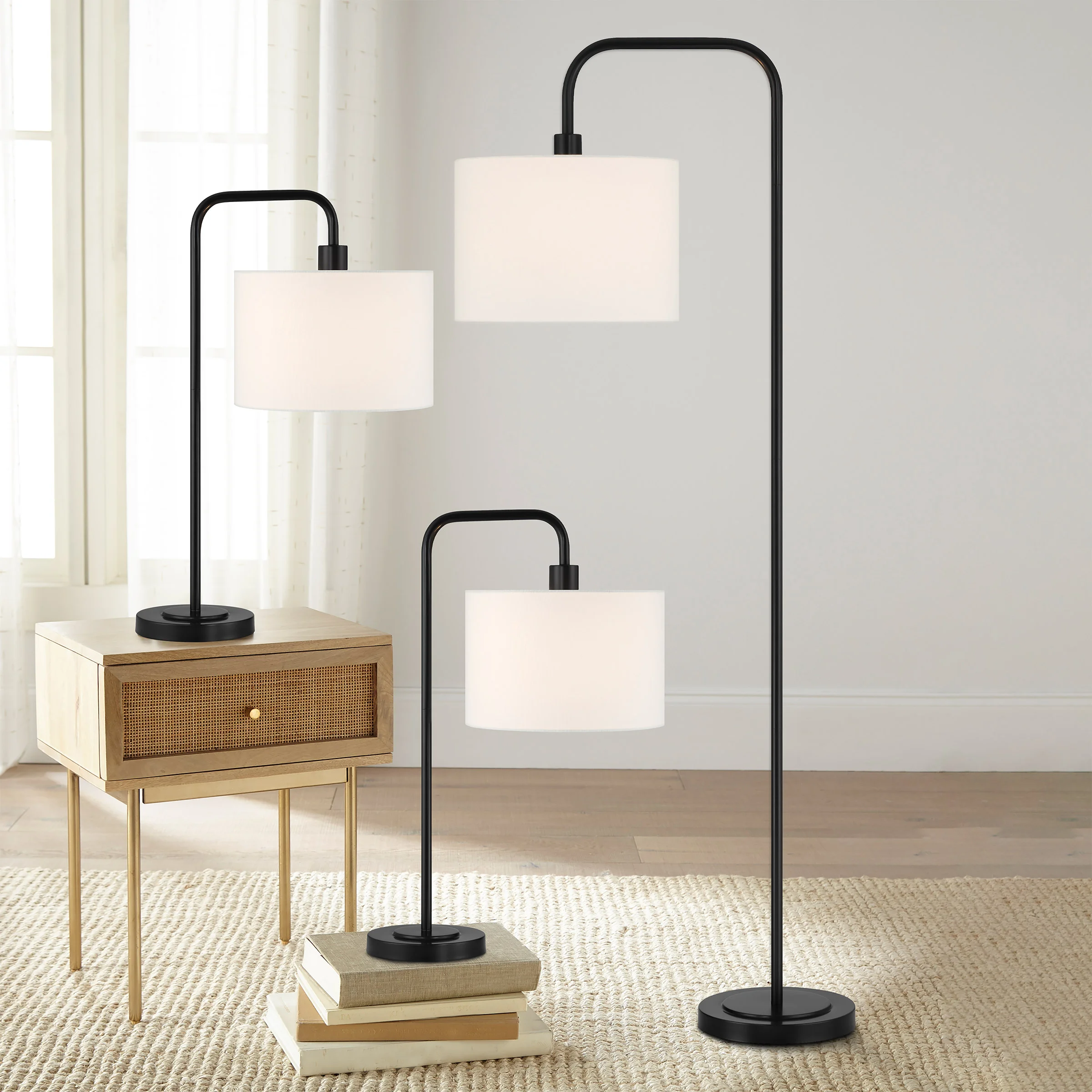 BRIDGEPORT DESIGNS FREMONT 3PC LAMP SET - Image 1