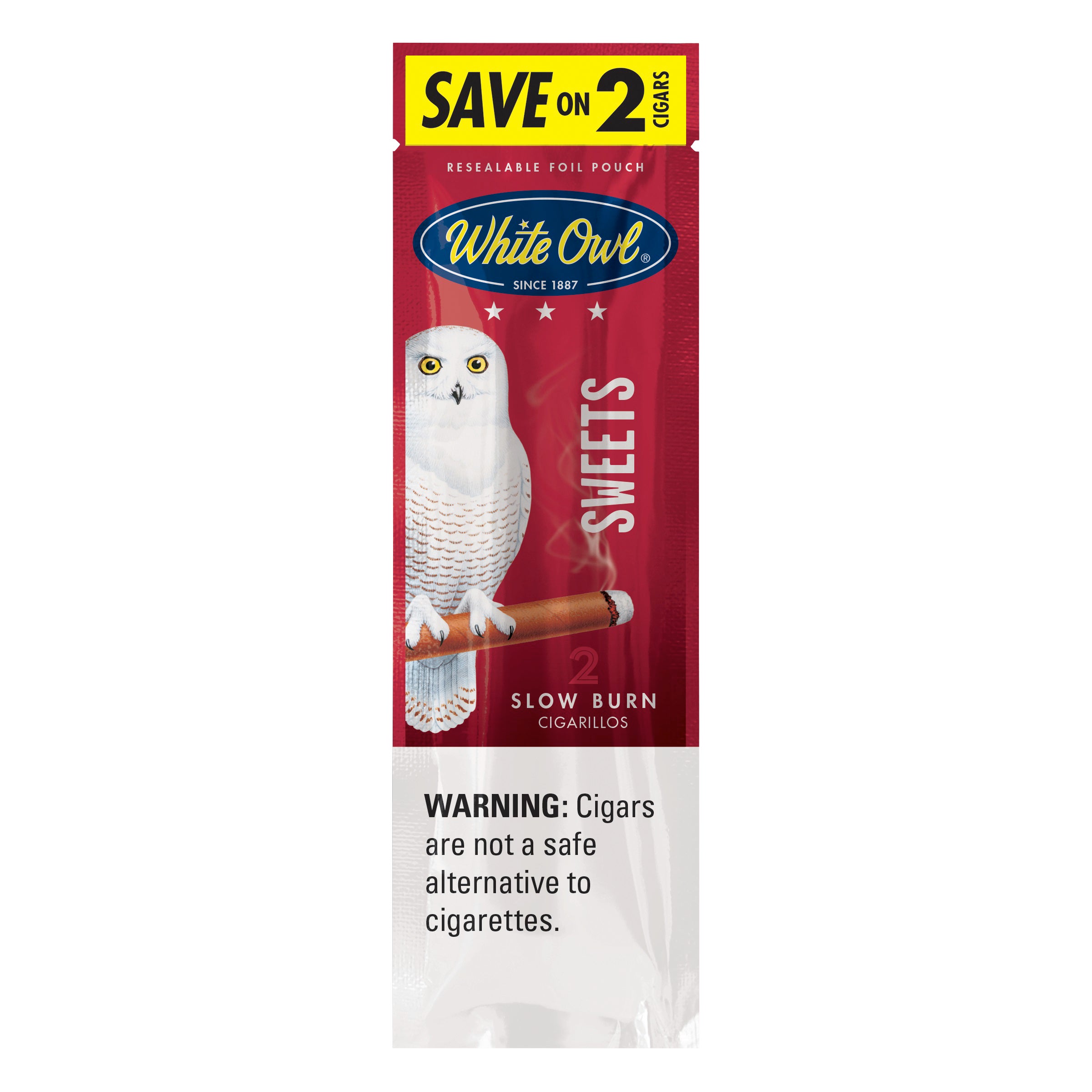 WHITE OWL SWEETS CIGARILLOS 30/2CT SAVE ON 2