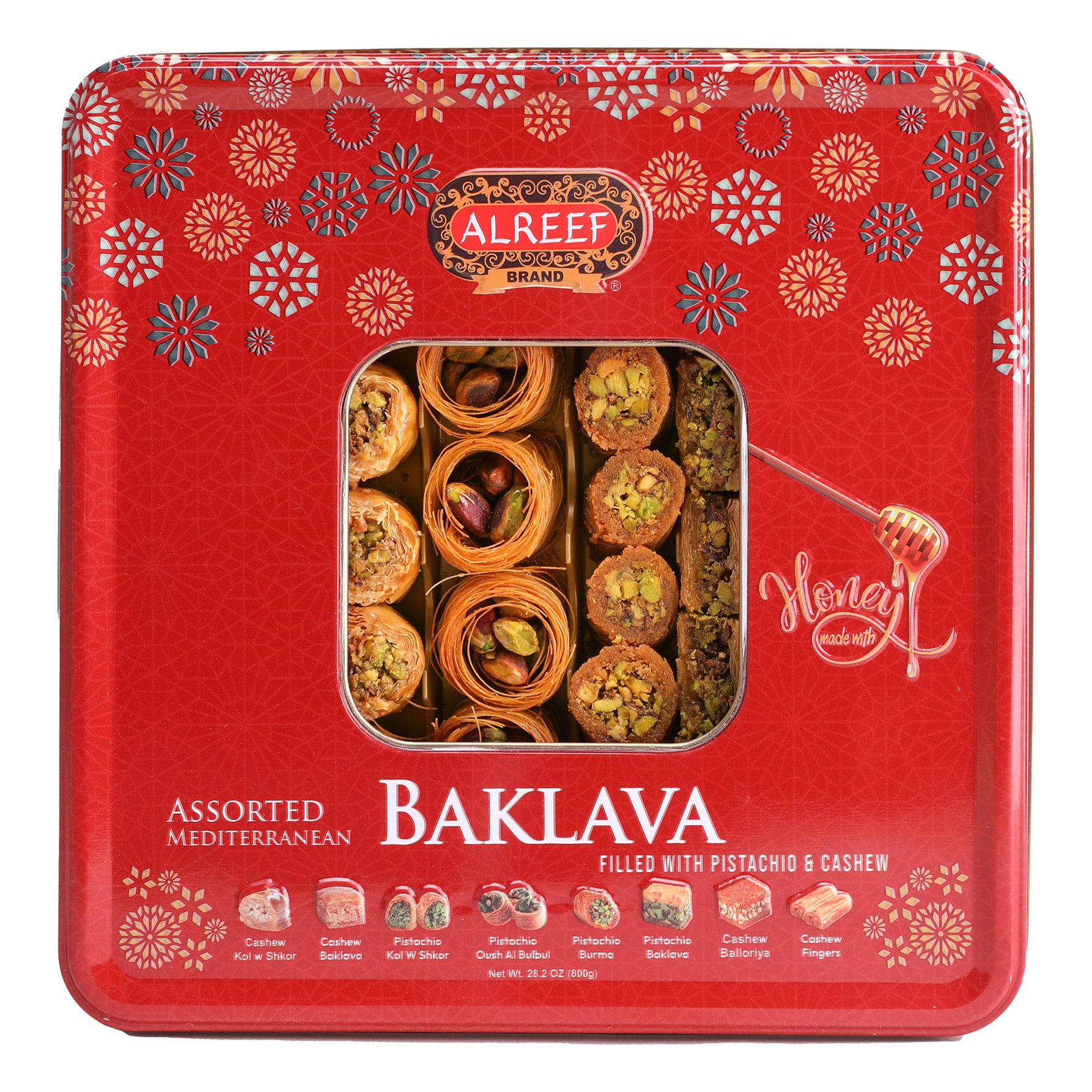 ALREEF MEDITERRANEAN BAKLAVA 28.2 OUNCES