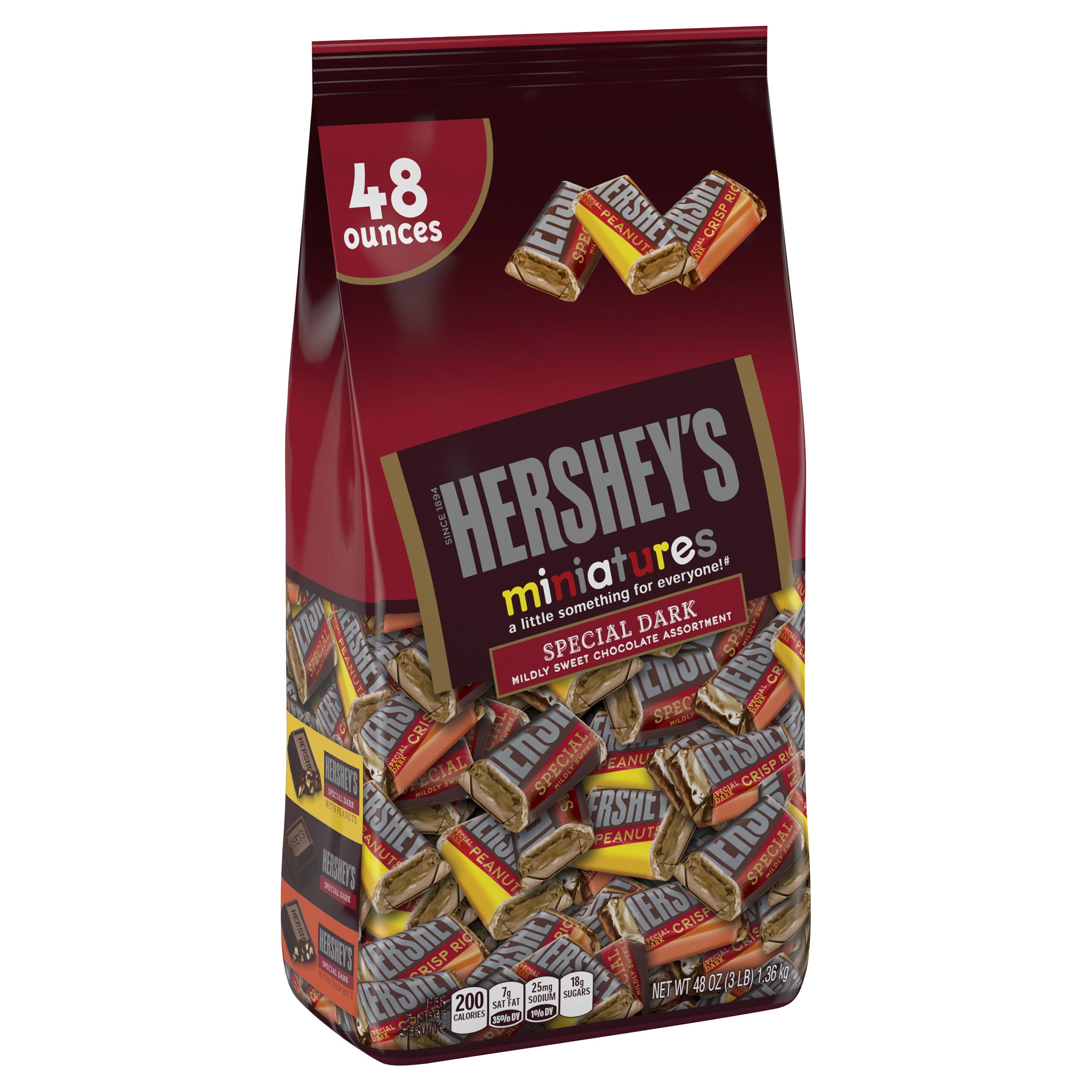 HERSHEY'S SPECIAL DARK MINIATURE 48 OZ