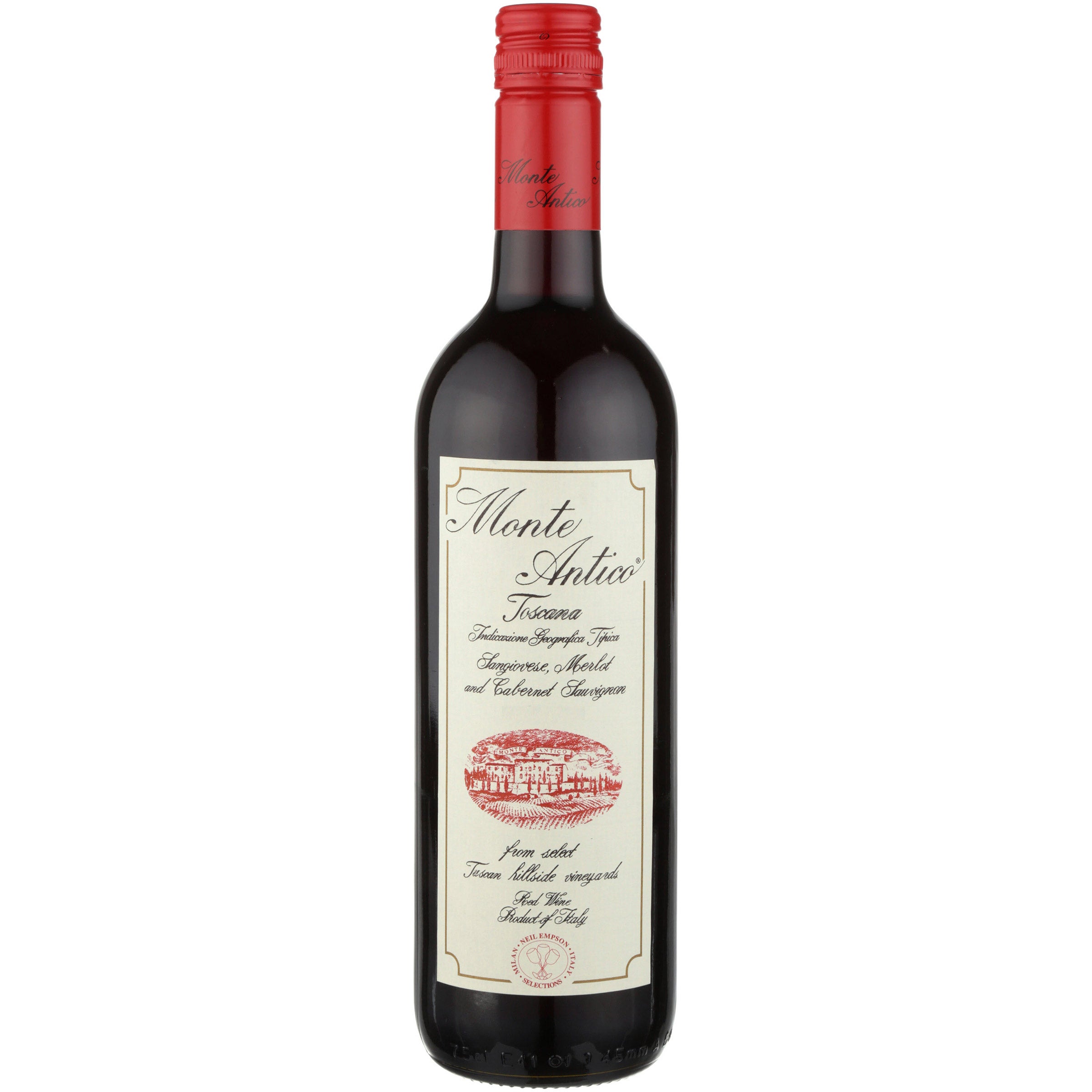 MONTE ANTICO ROSSO RED BLEND ITALY 750 ML