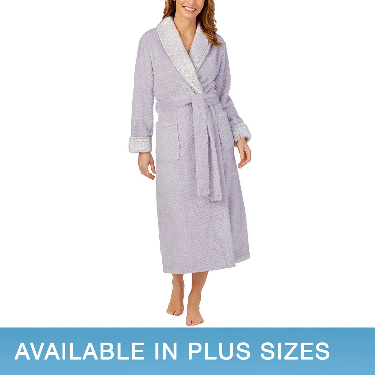 CAROLE HOCHMAN WOMEN'S PLUSH ROBE - Image 1
