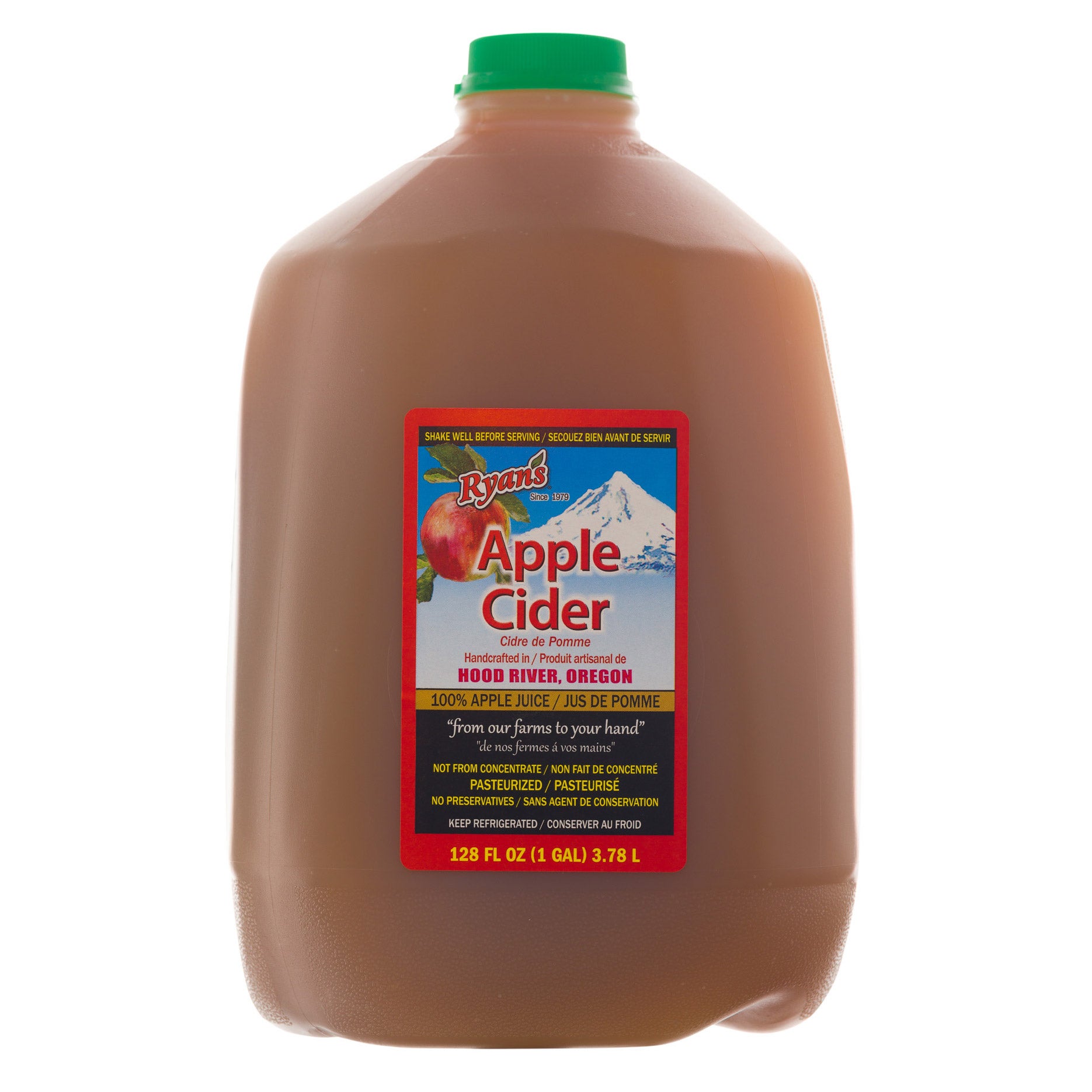 RYAN'S FRESH APPLE CIDER 1GAL