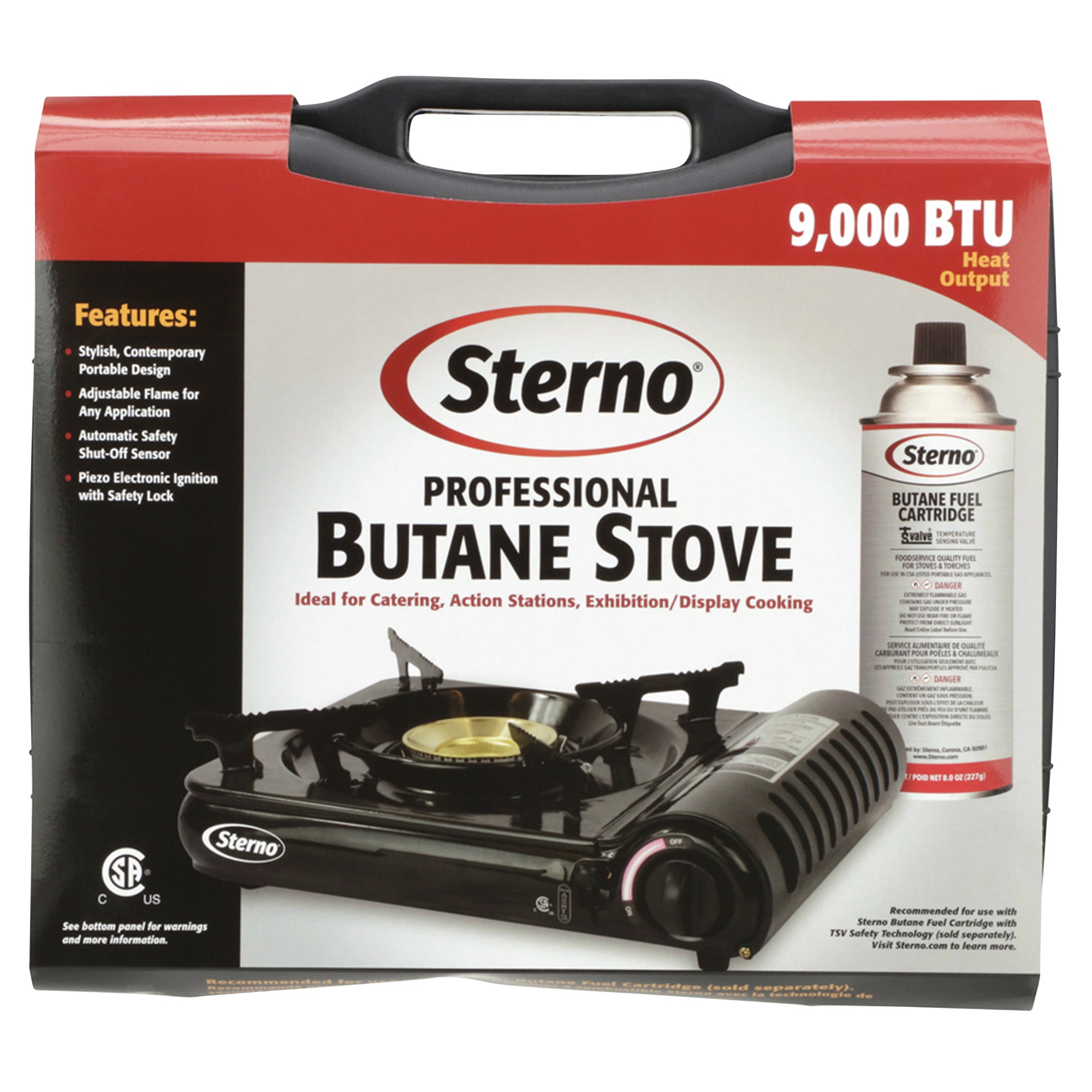 STERNO BUTANE STOVE 9,000BTU M#50202