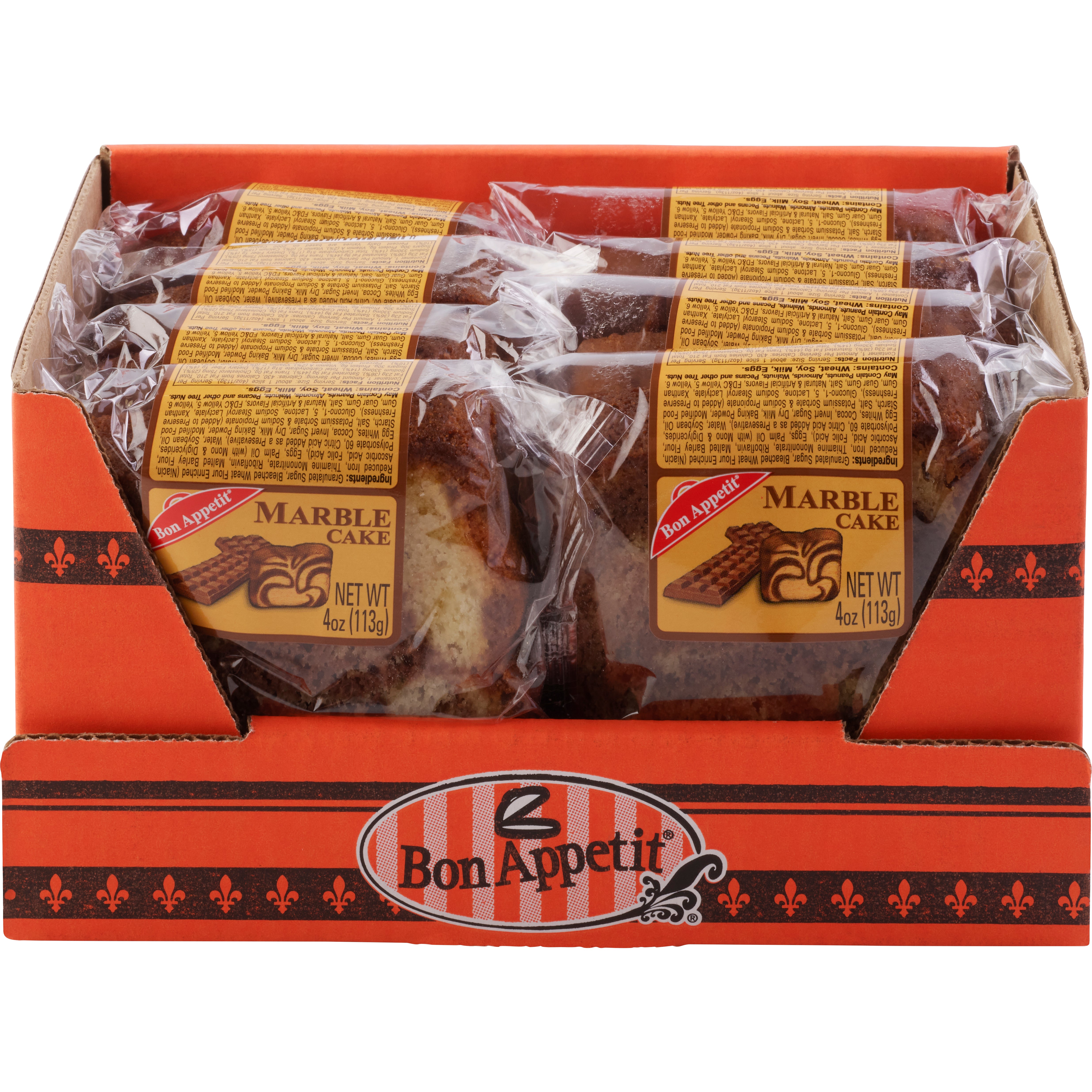 BON APPETIT MARBLE CAKE 8 CT - Image 1