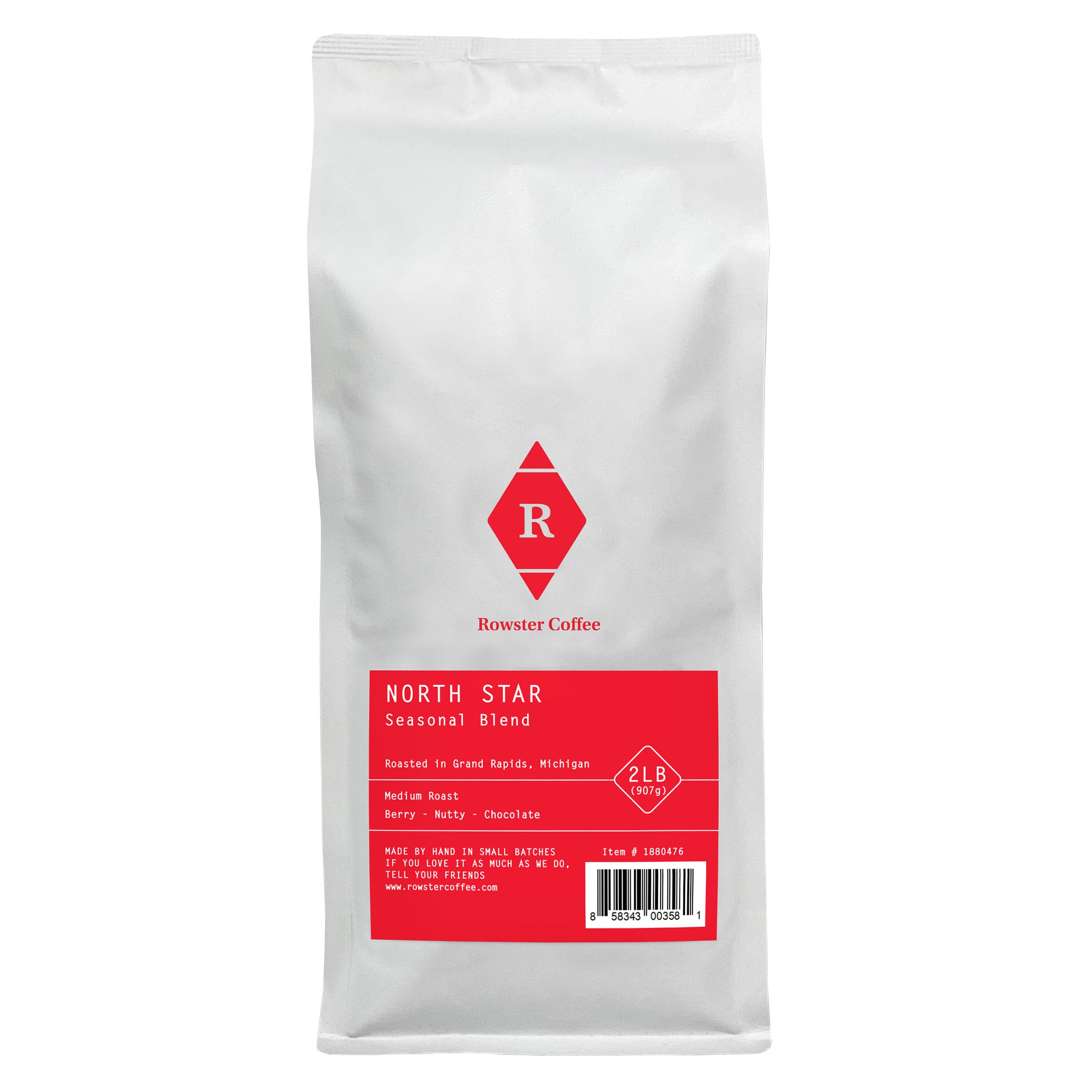 ROWSTER COFFEE NORTH STAR HOLIDAY 2 POUND BAG