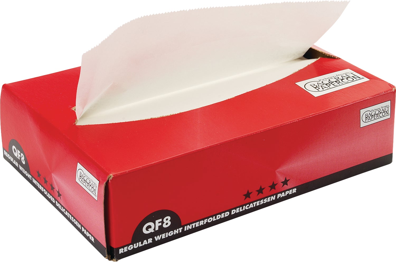 BAGCRAFT 8" X 10.75" DELI PAPER WHITE 500CT MW8