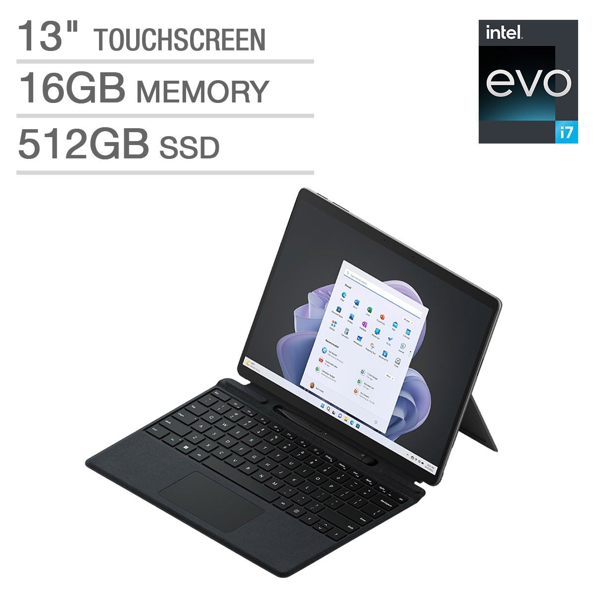 MICROSOFT SURFACE PRO 9 BUNDLE INTEL EVO PLATFORM >