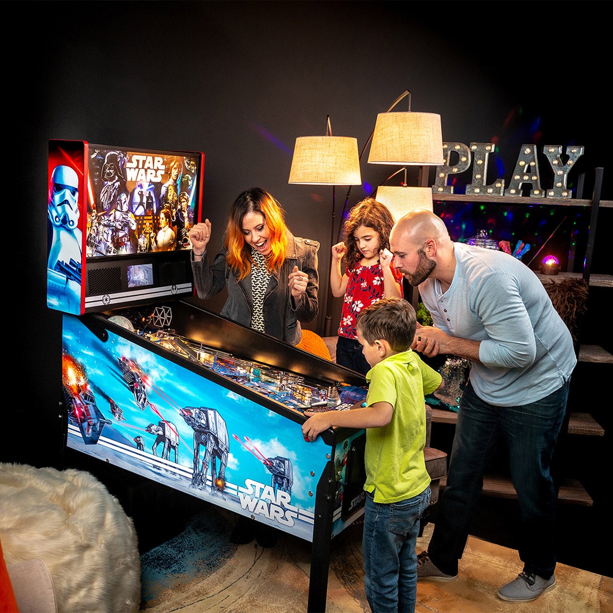 STERN STAR WARS CLASSIC HOME PINBALL MACHINE