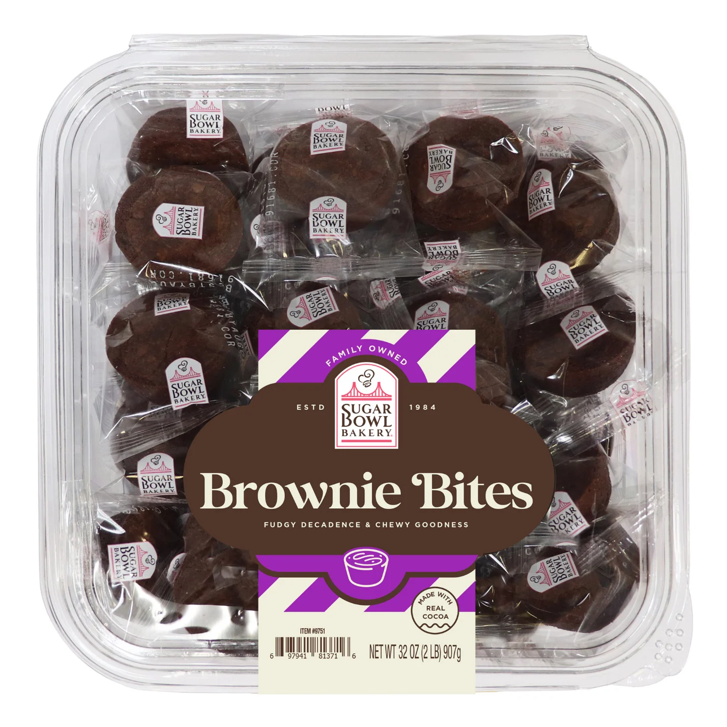 SUGAR BOWL BROWNIE BITES 32 OZ - Image 1