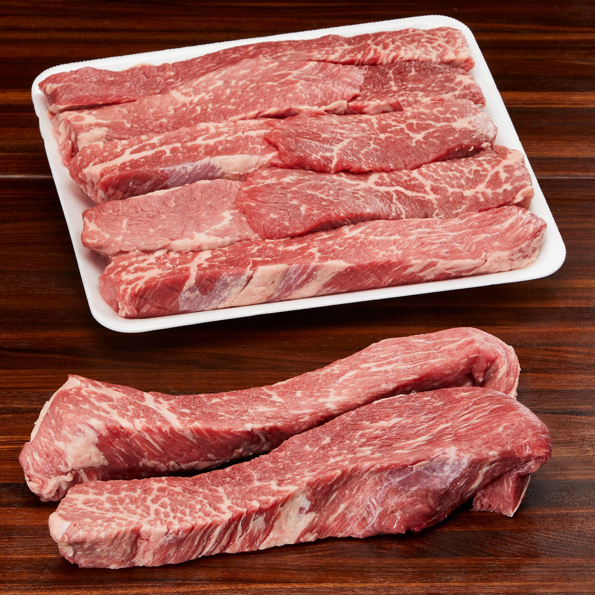 BEEF LOIN TRI TIP STEAK PER LB.