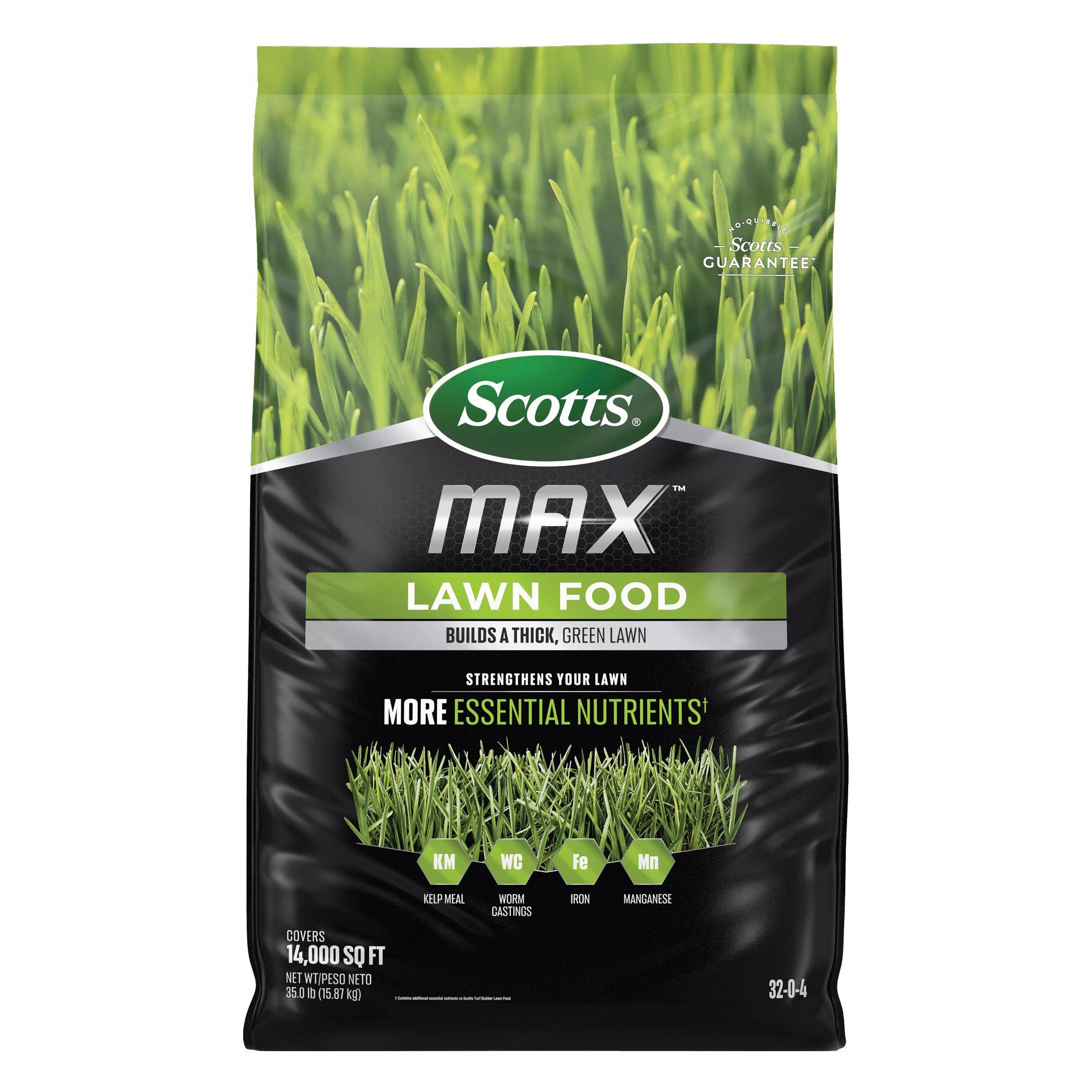 SCOTTS MAX LAWN FOOD 14K SQ FT