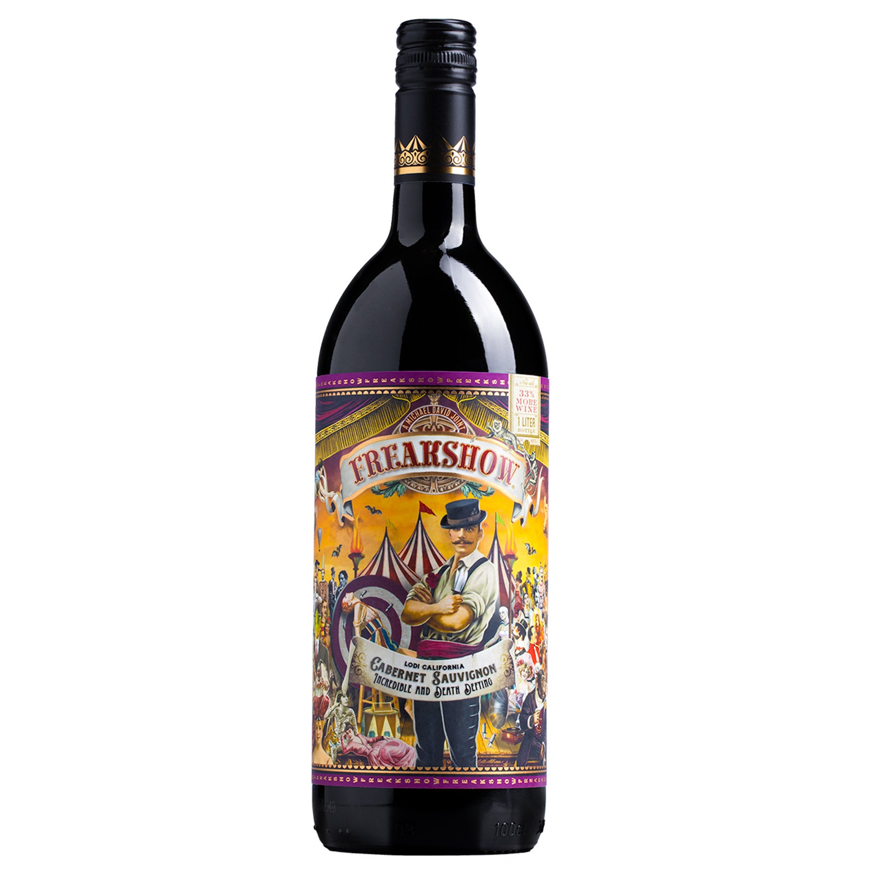 M. DAVID FREAKSHOW CABERNET SAUVIGNON CALIFORNIA 1 LITER - Image 1