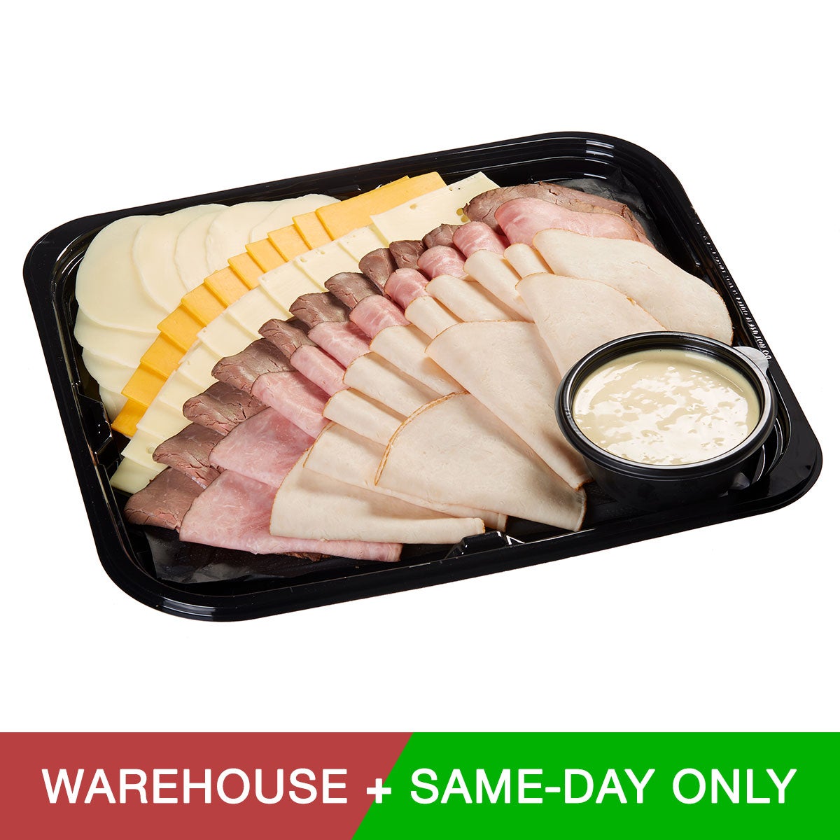 MEAT & CHEESE PLATTER WITH DIJON MAYO SERVES 16 - 20