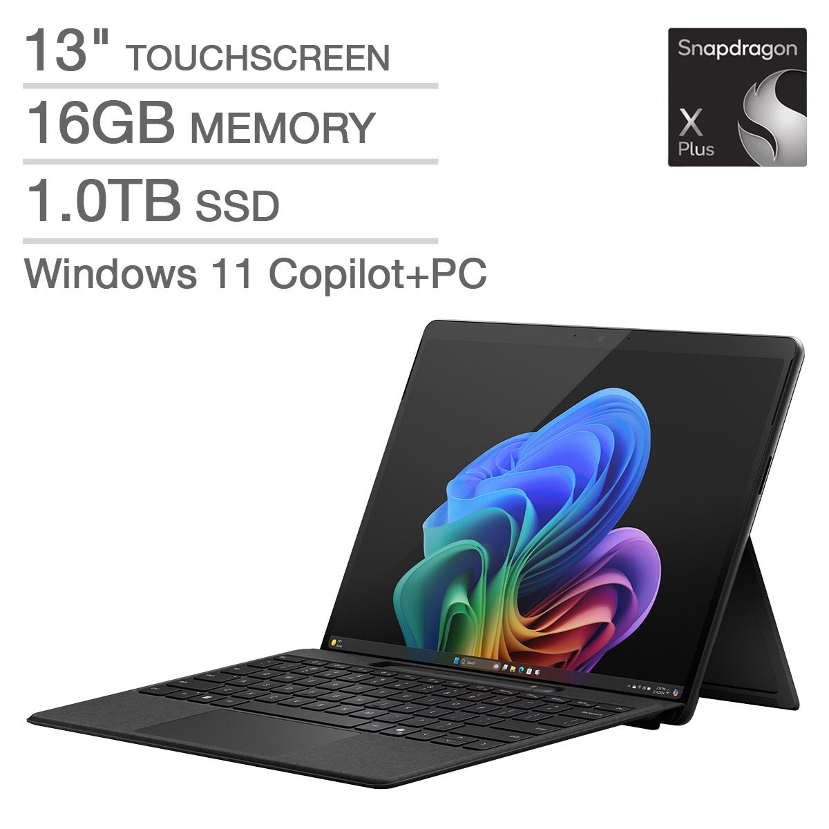 MICROSOFT SURFACE PRO COPILOT+PC W/ KEYBOARD & PEN