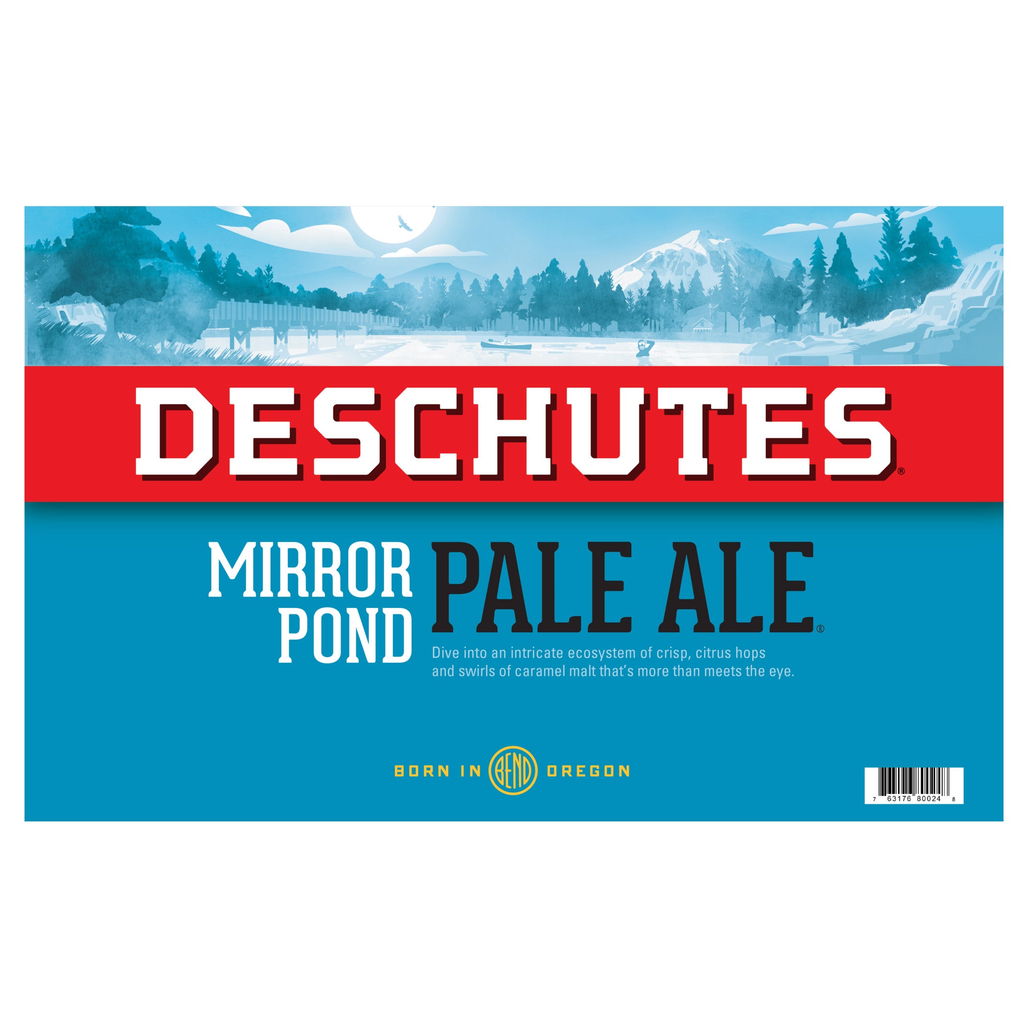 DESCHUTES BREWERY MIRROR POND PALE ALE BEND OR 24/12OZ