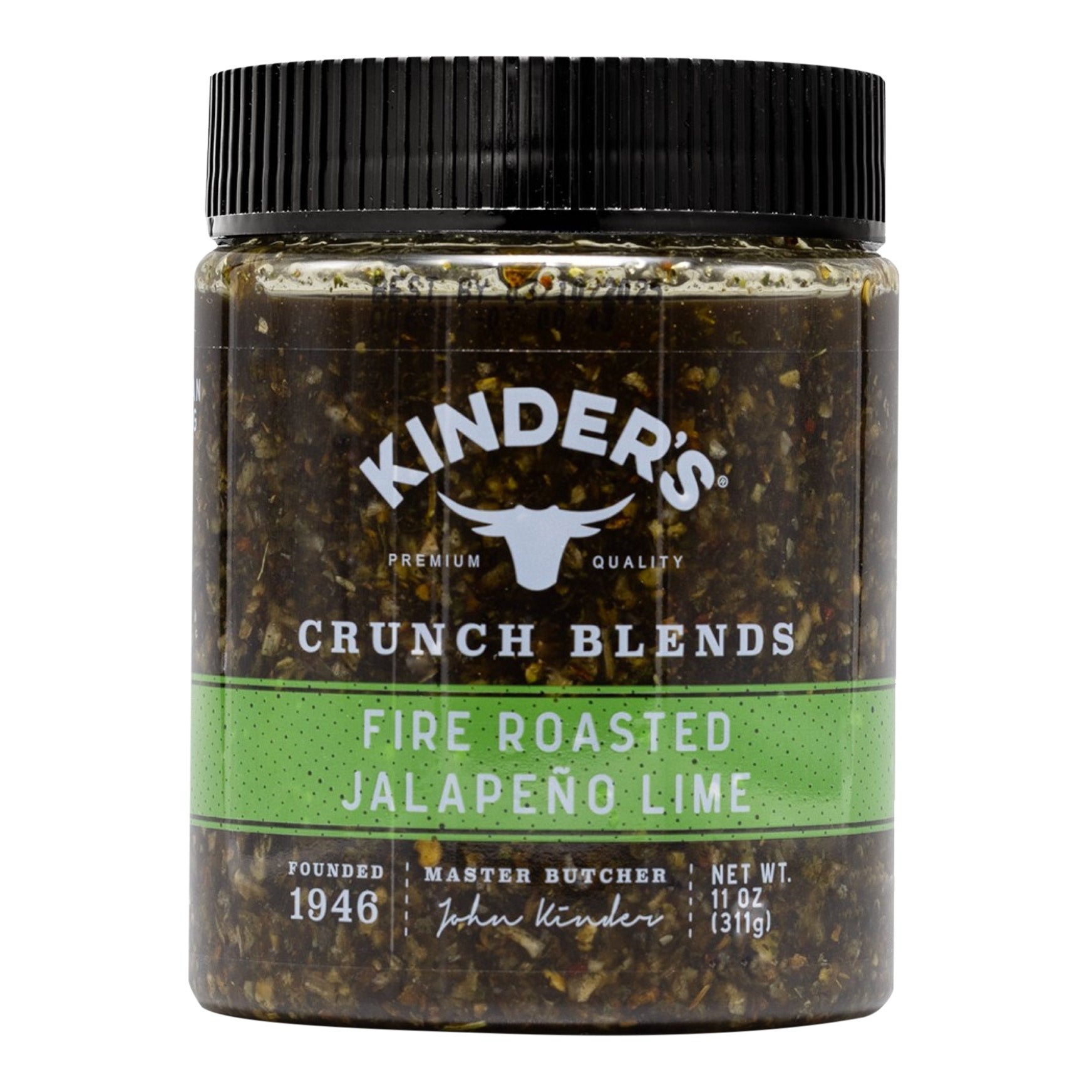 KINDERS FIRE ROASTED JALAPENO & LIME CRUNCH BLEND 11 OUNCES