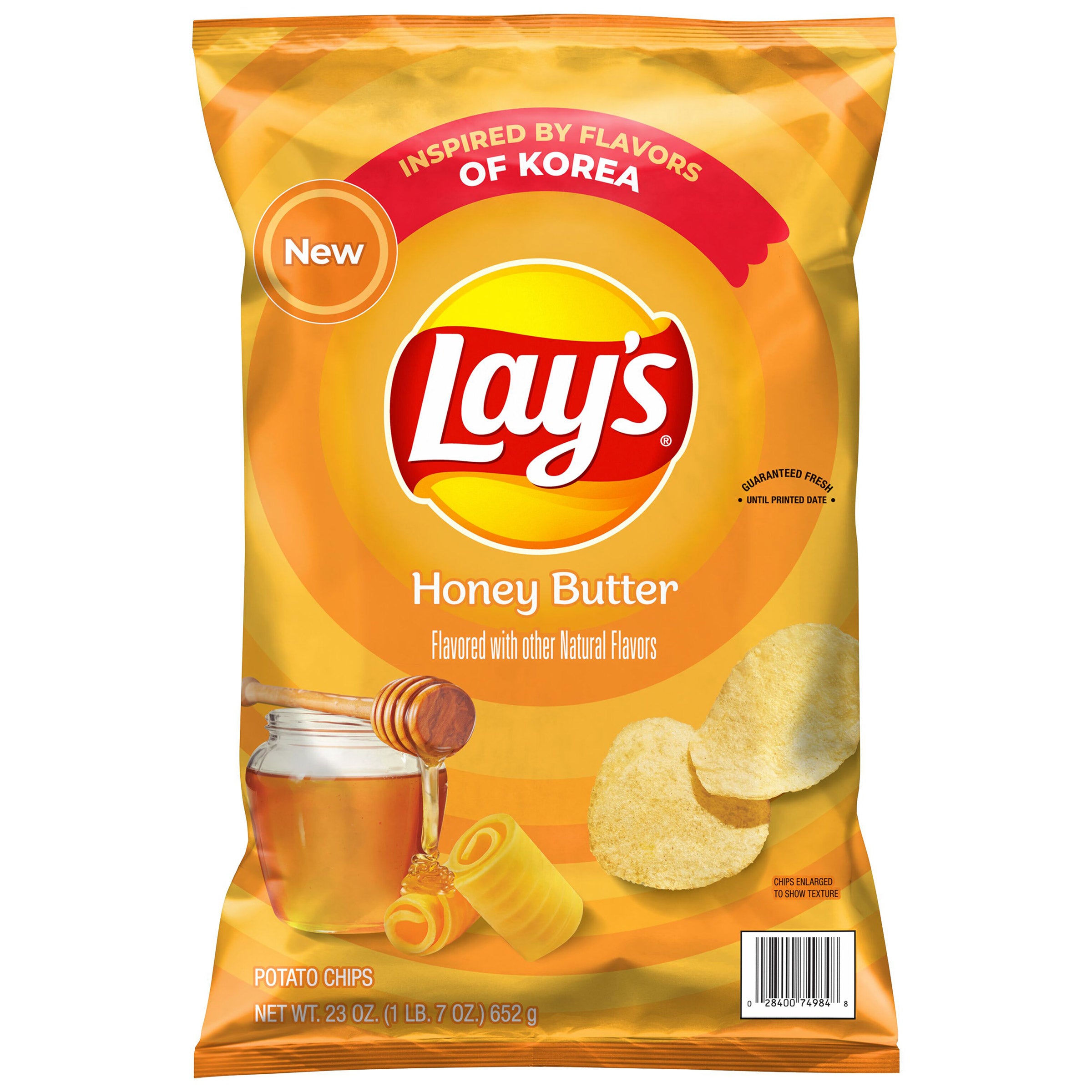 LAY'S HONEY BUTTER 23 OZ