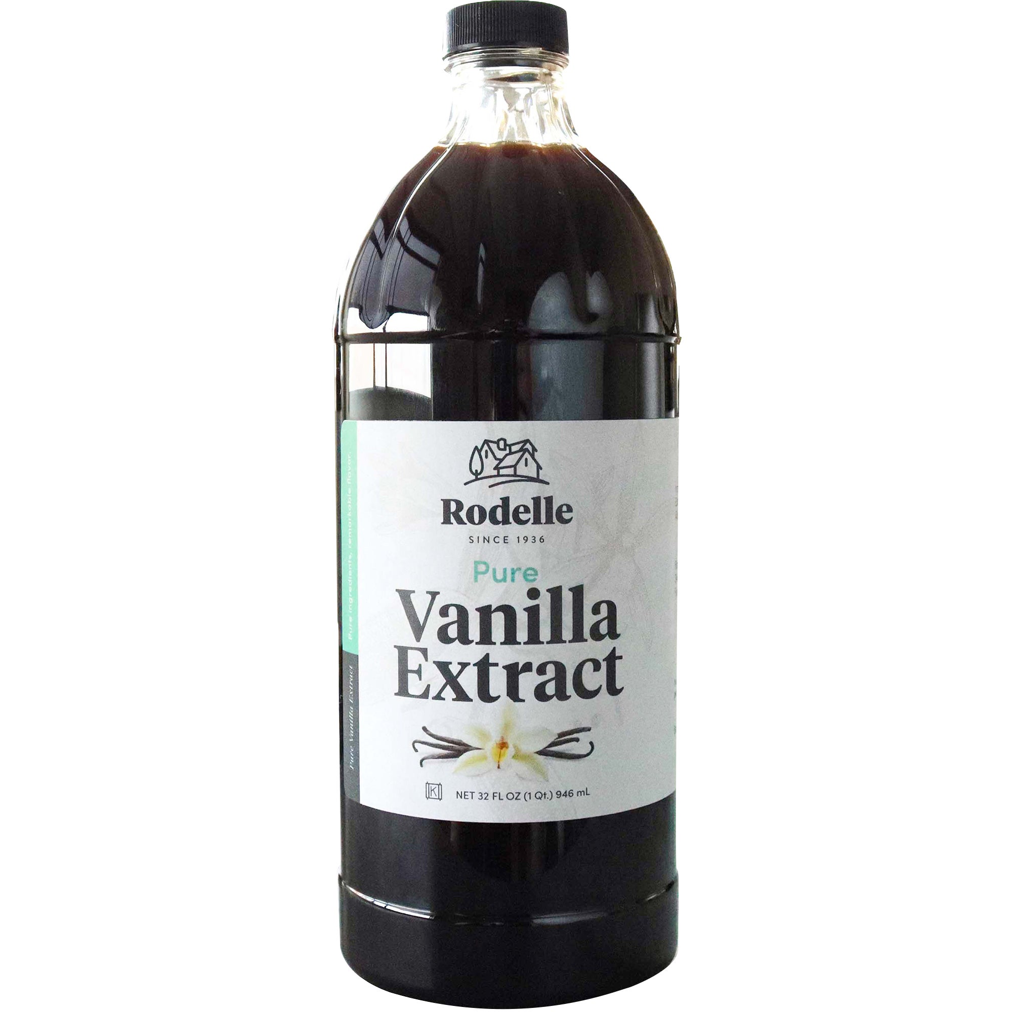 RODELLE PURE VANILLA EXTRACT 32 OZ - Image 1