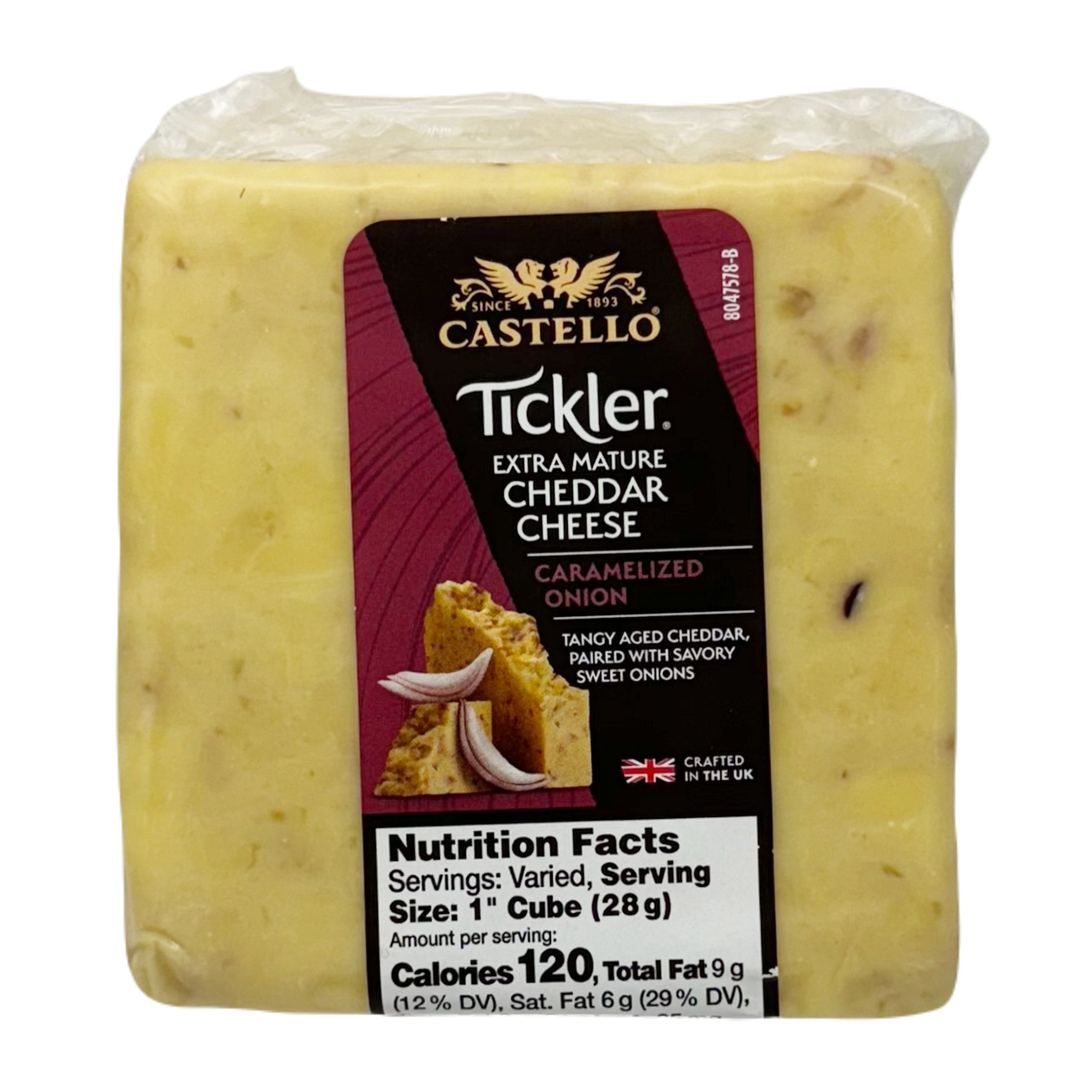 CASTELLO CHEDDAR WITH CARAMELIZED ONION PRICE PER POUND - Image 1