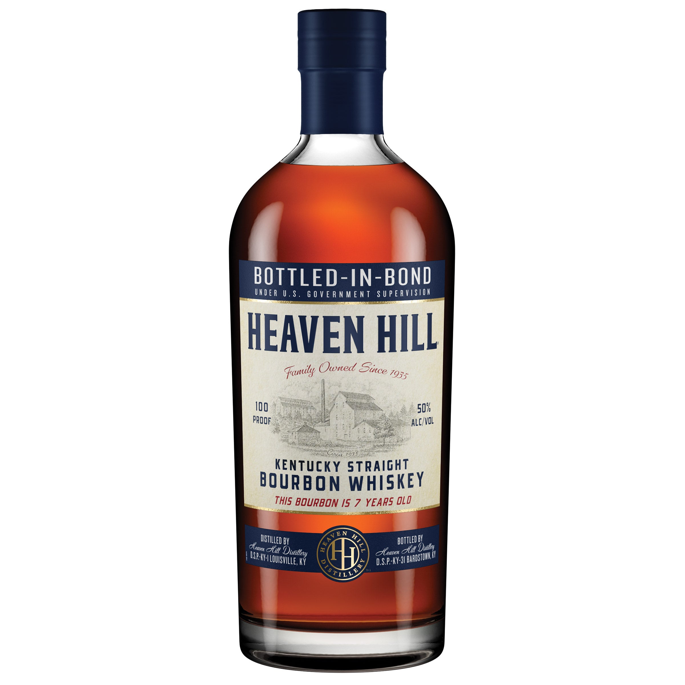 HEAVEN HILL 7YR BOTTLED IN BOND KENTUCKY 750ML