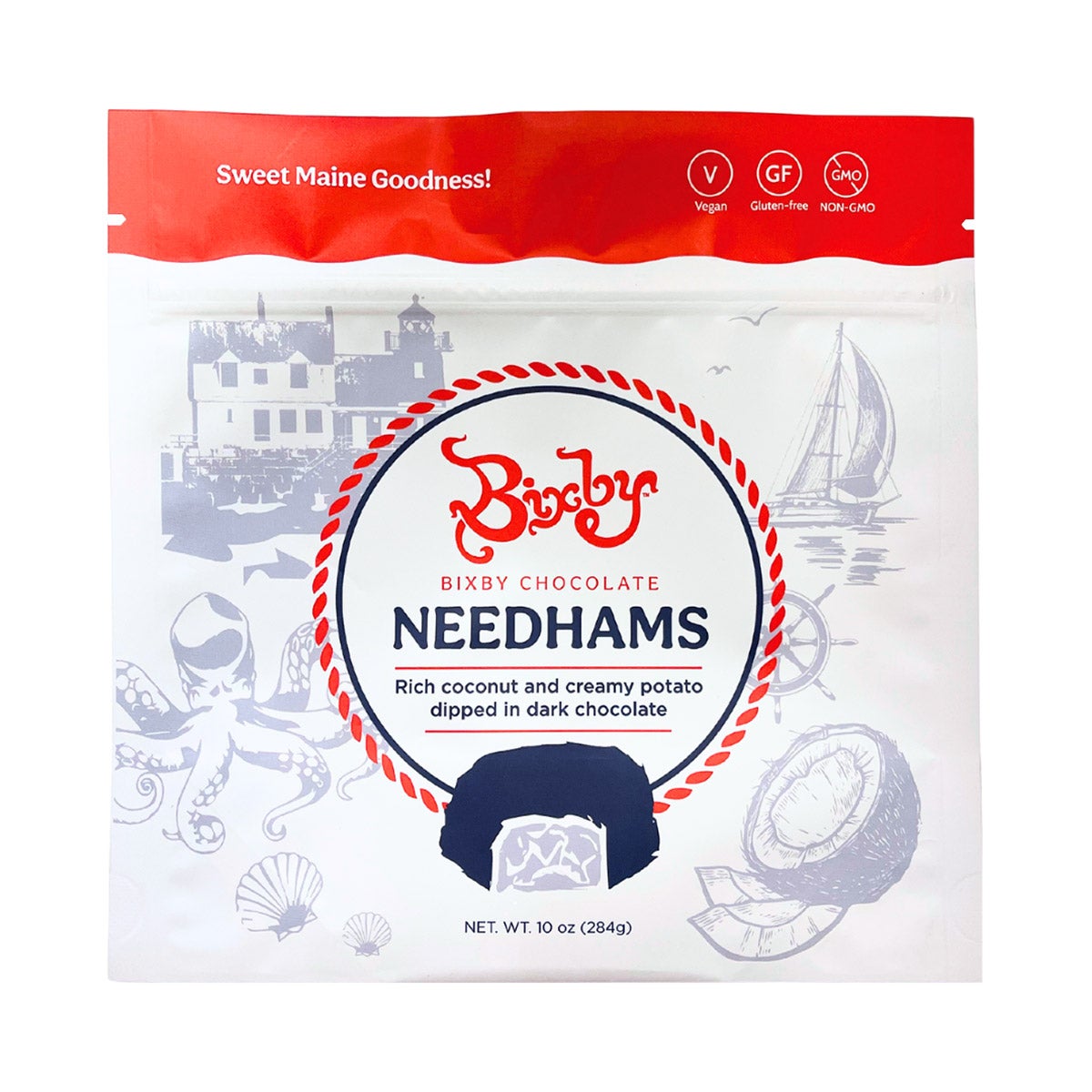 BIXBY CHOC NEEDHAMS 10 OZ (0.625 LB)