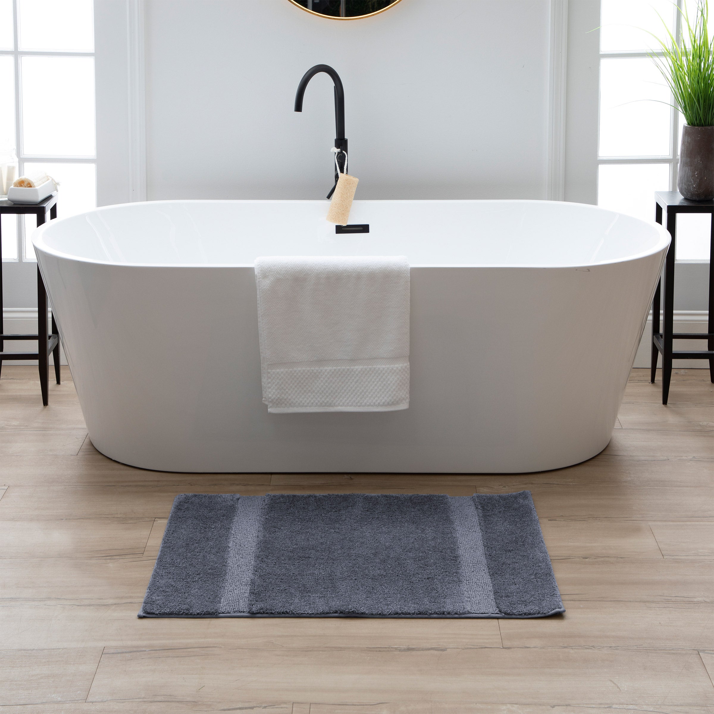 MOHAWK MICROPOLY BATH MAT ASSORTED COLORS