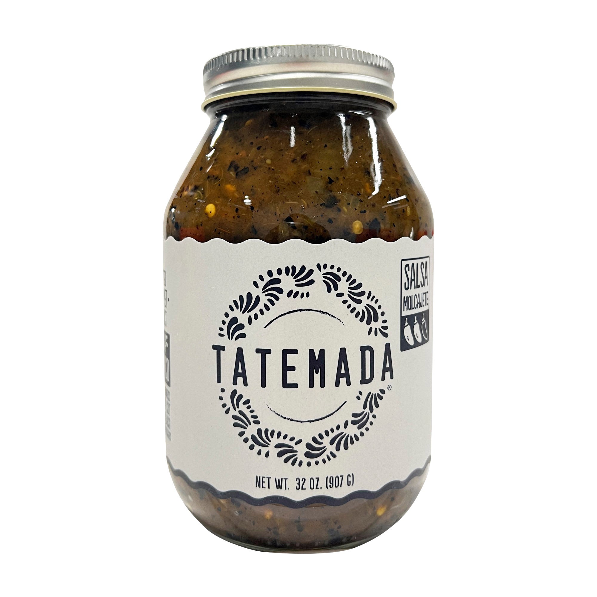 TATEMADA SALSA MOLCAJETE 32 OUNCE JAR - Image 1