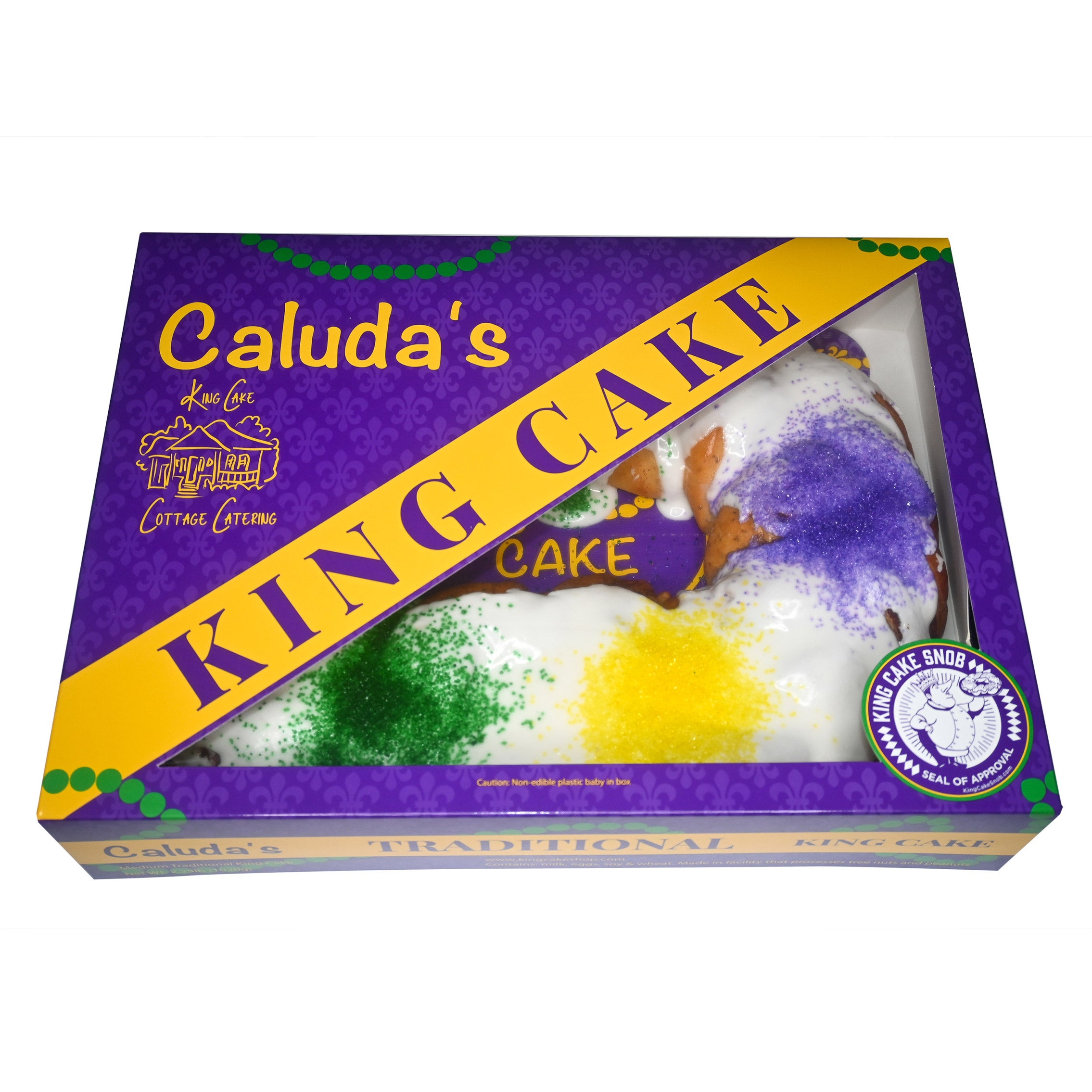CALUDA'S KING CAKE 2.25 LBS - Image 1