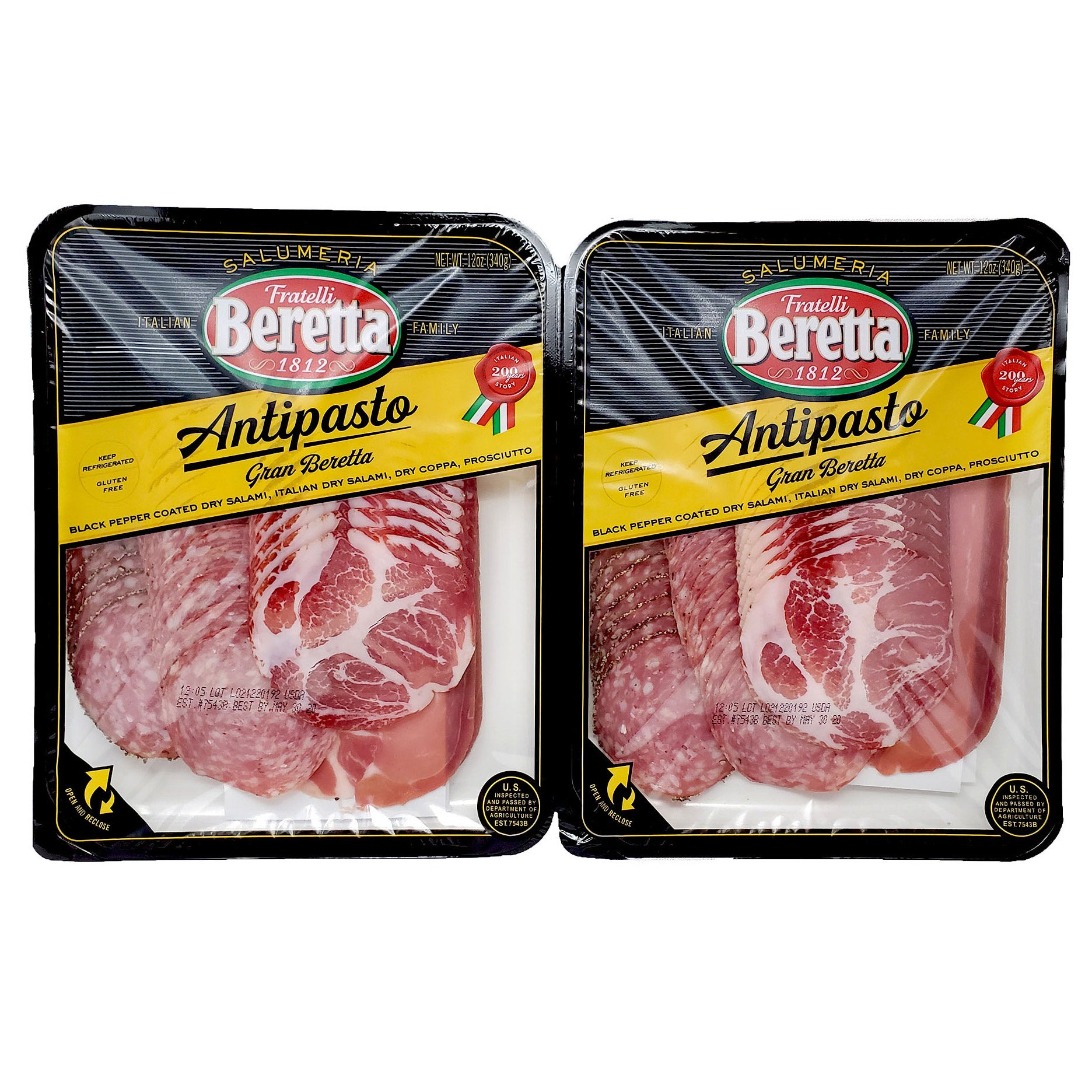 FRATELLI BERETTA ANTIPASTO 2/12 OZ (1.5 LBS)