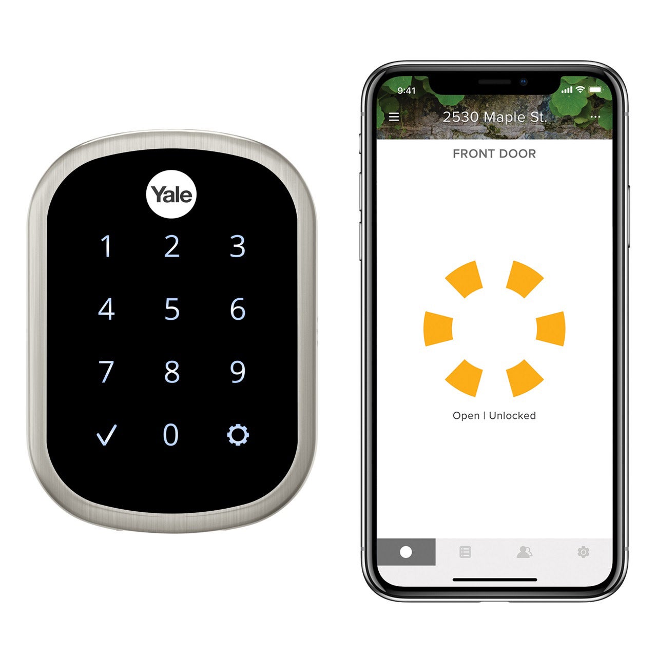 YALE ASSURE WIFI SMART LOCK BLACK SUEDE - Image 1