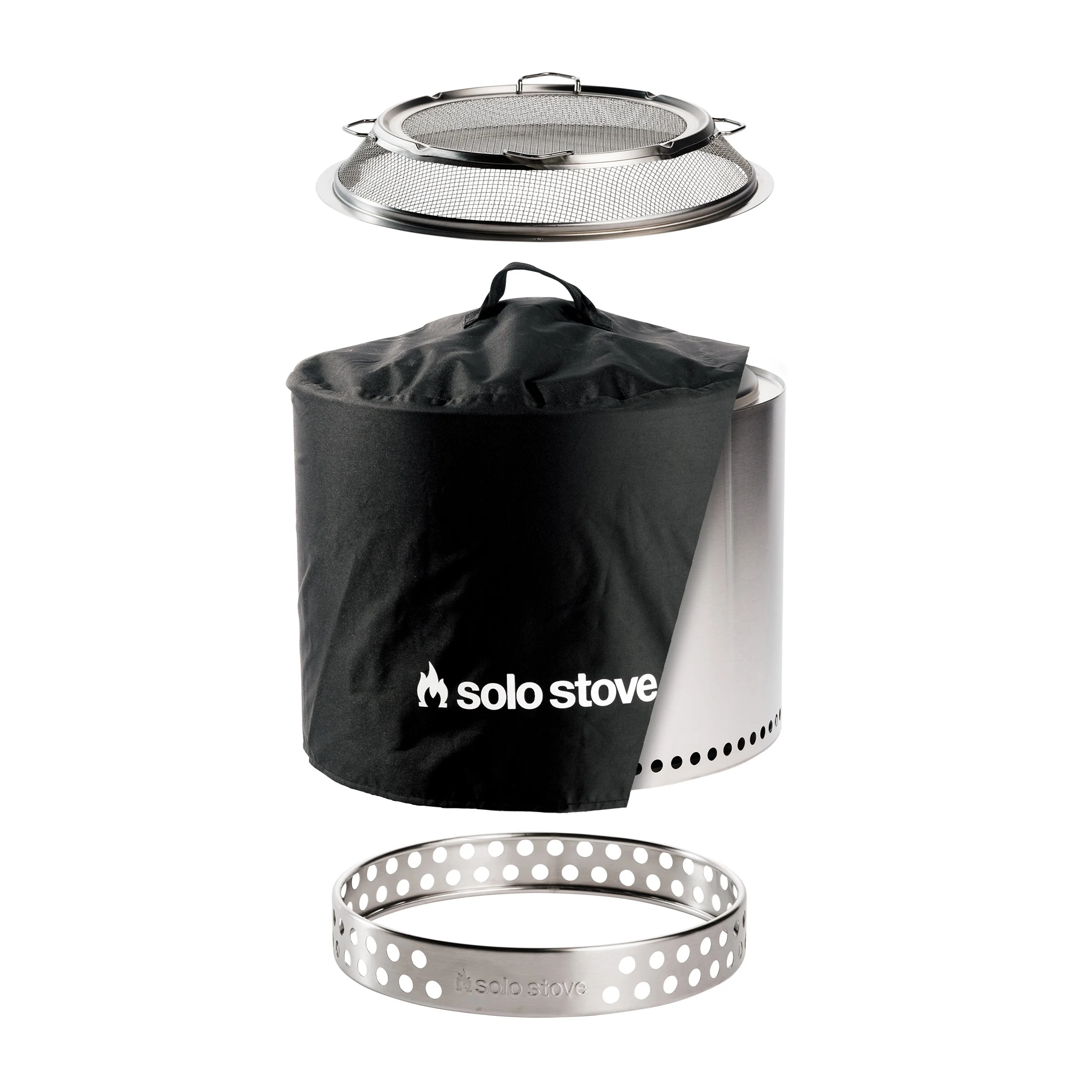 SOLO STOVE BONFIRE 2.0 BUNDLE W/ STAND SHIELD & SHELTER