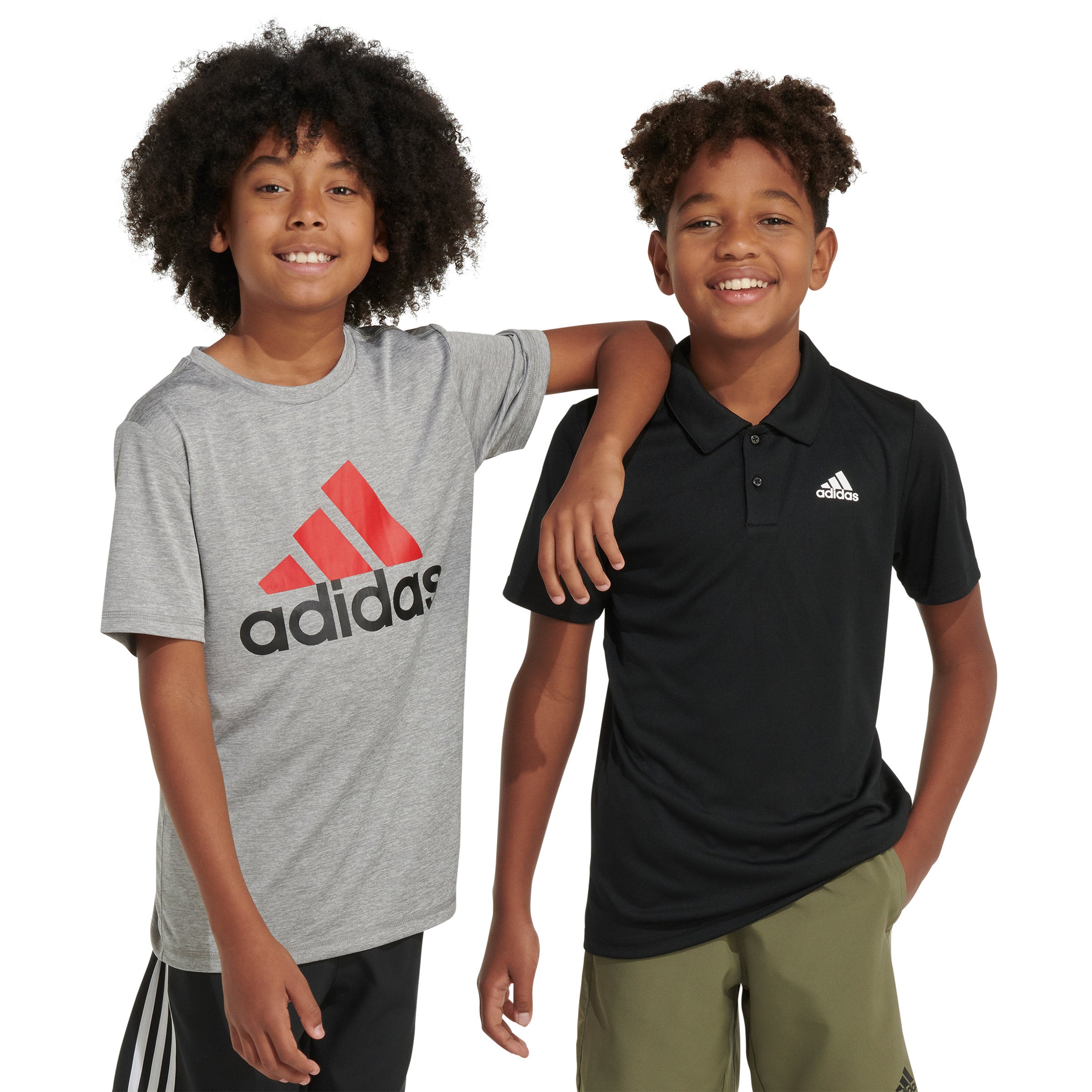 ADIDAS YOUTH PERFORMANCE POLO WITH TEE