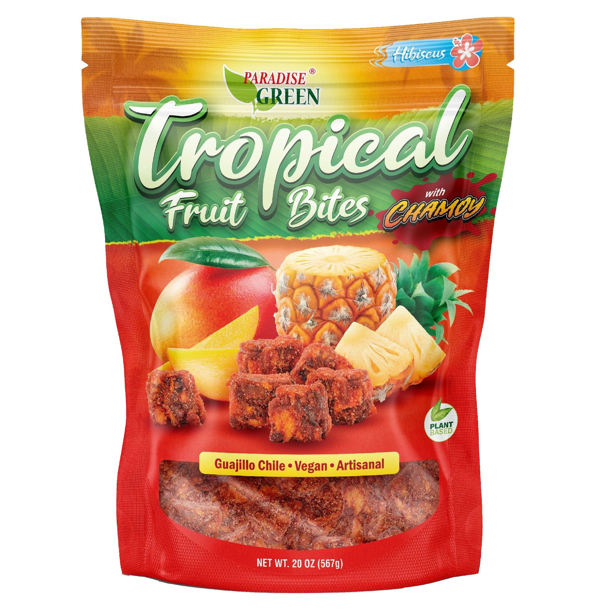 FOREVER GREEN TROPICAL FRUIT BITES 20 OUNCES