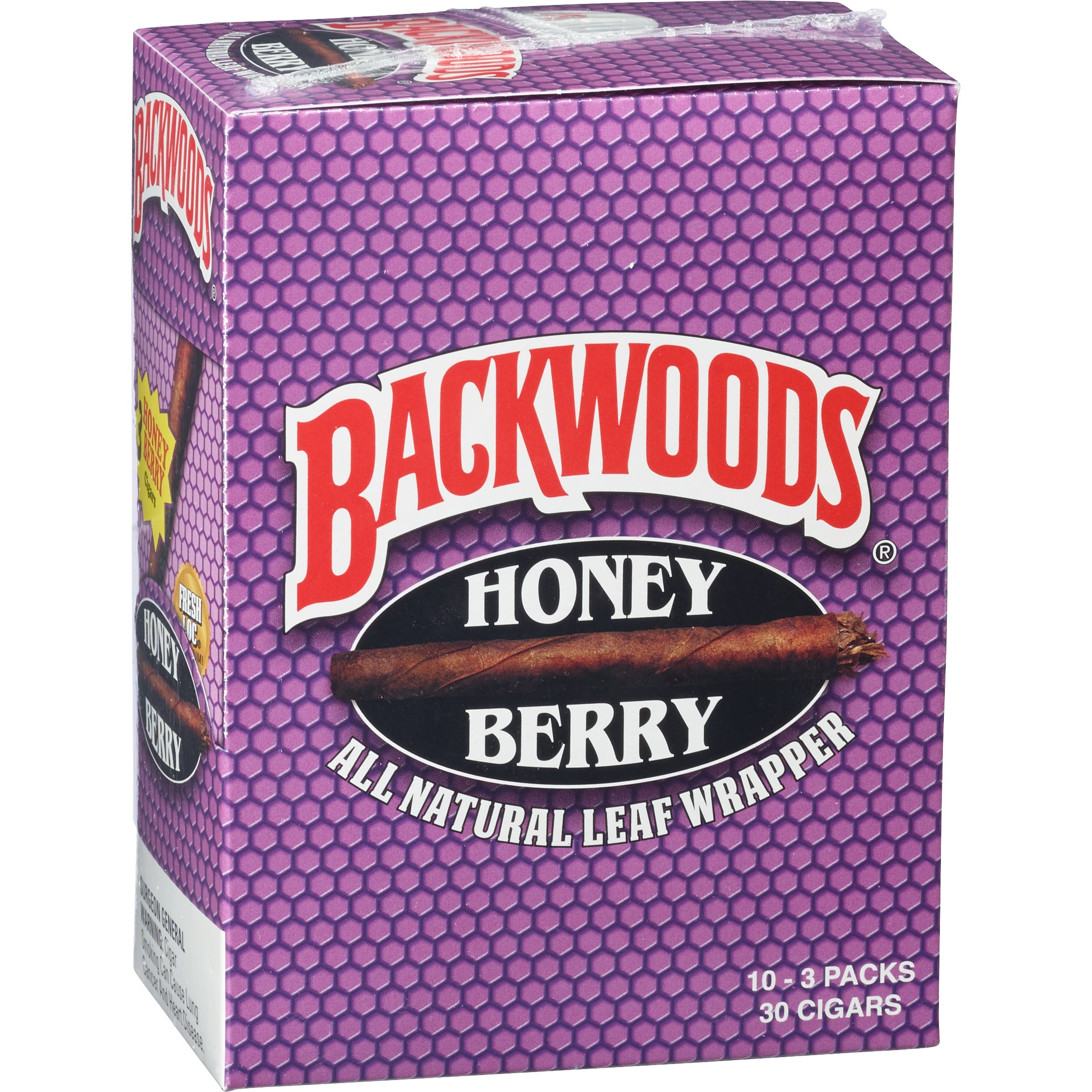 BACKWOODS HONEY BERRY 10/3 CT PACKS