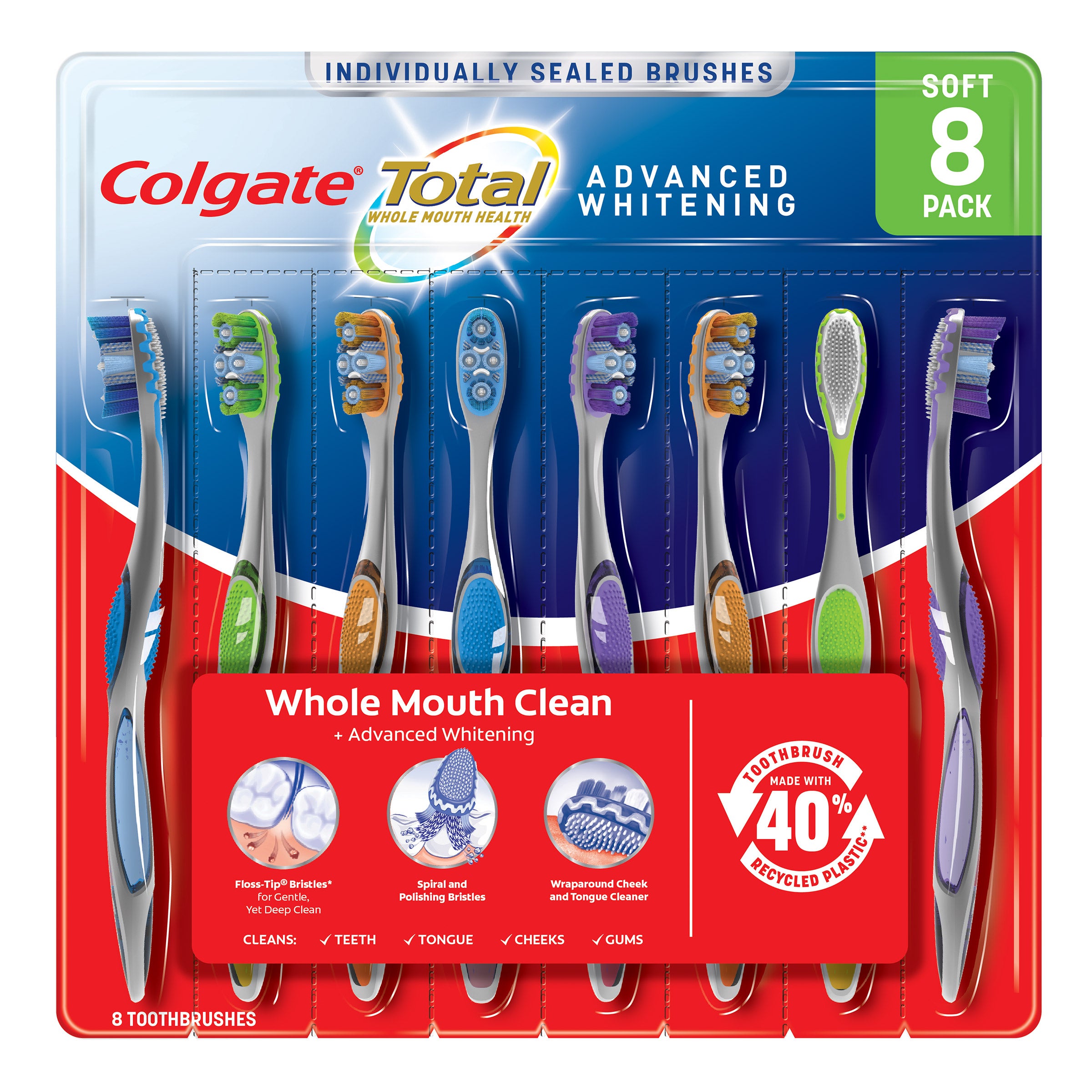 COLGATE TOTAL ADVANCED WHITENING TOOTHBRUSH