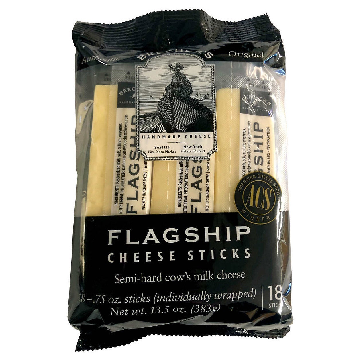 BEECHER'S FLAGSHIP CHEESE STICKS 18/0.75 OZ - Image 1