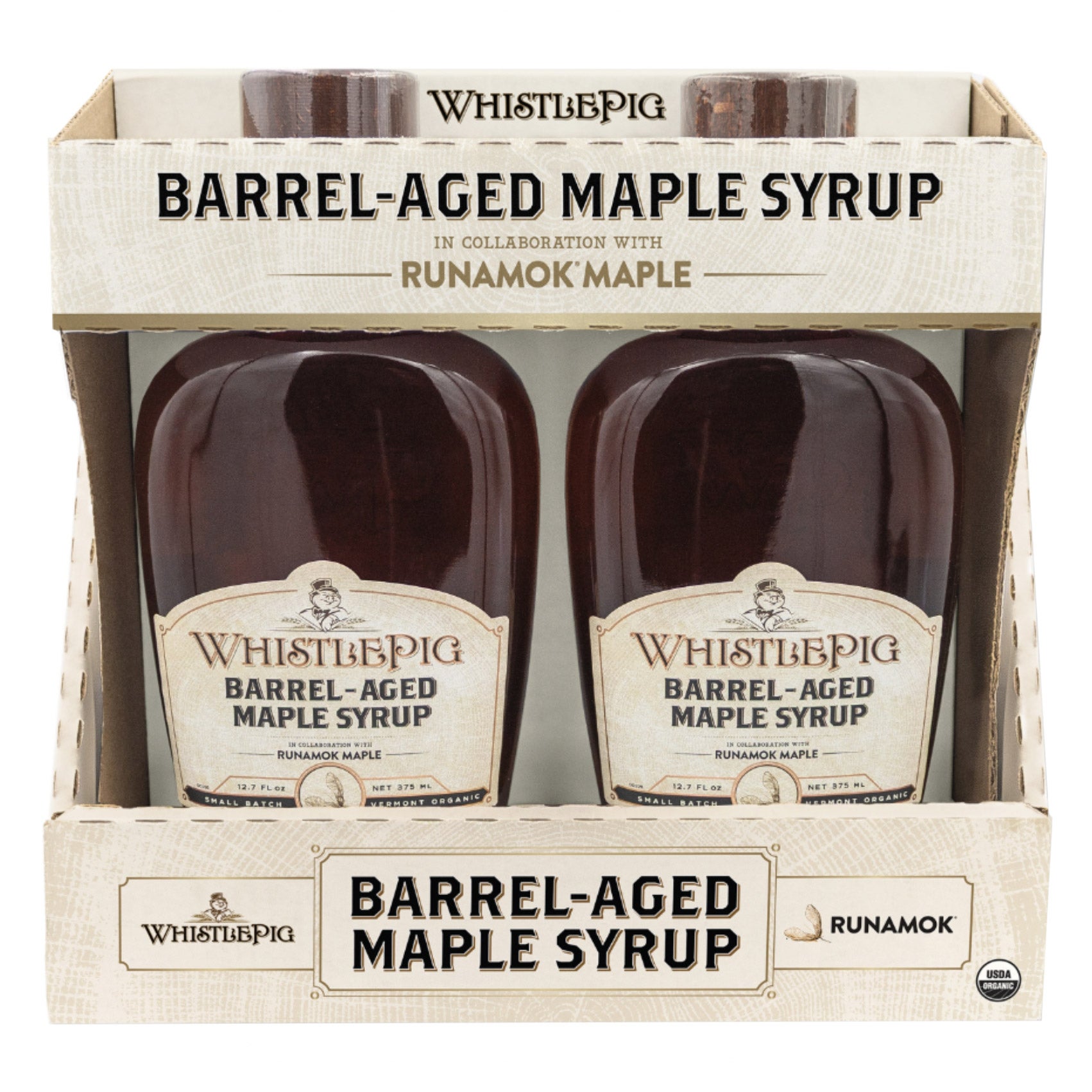 WHISTLEPIG BARREL AGED ORGANIC MAPLE SYRUPGED 2/12.68 OZ (1.59 LBS)