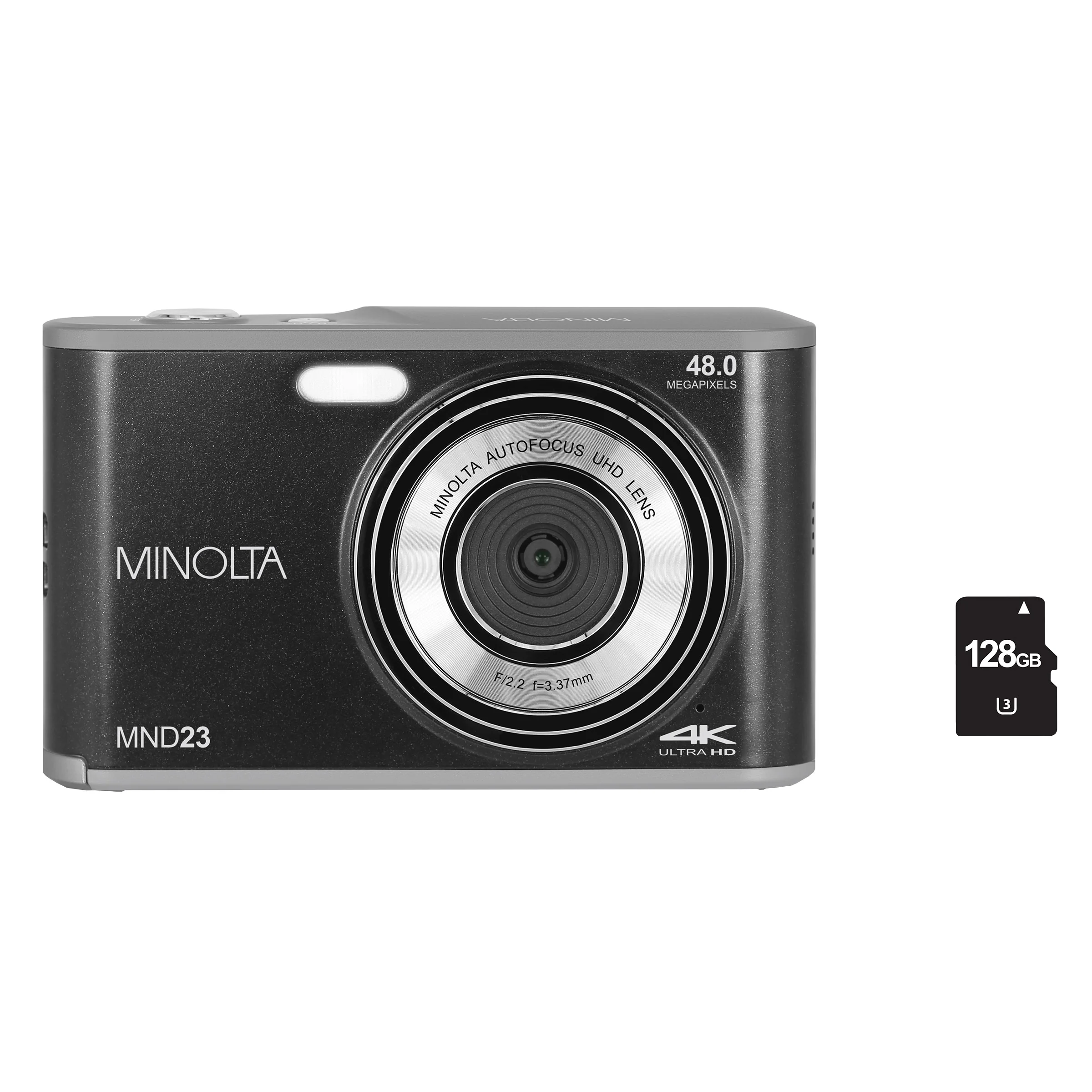 MINOLTA MND23 48MP POINT AND SHOOT DIGITAL CAMERA - Image 1