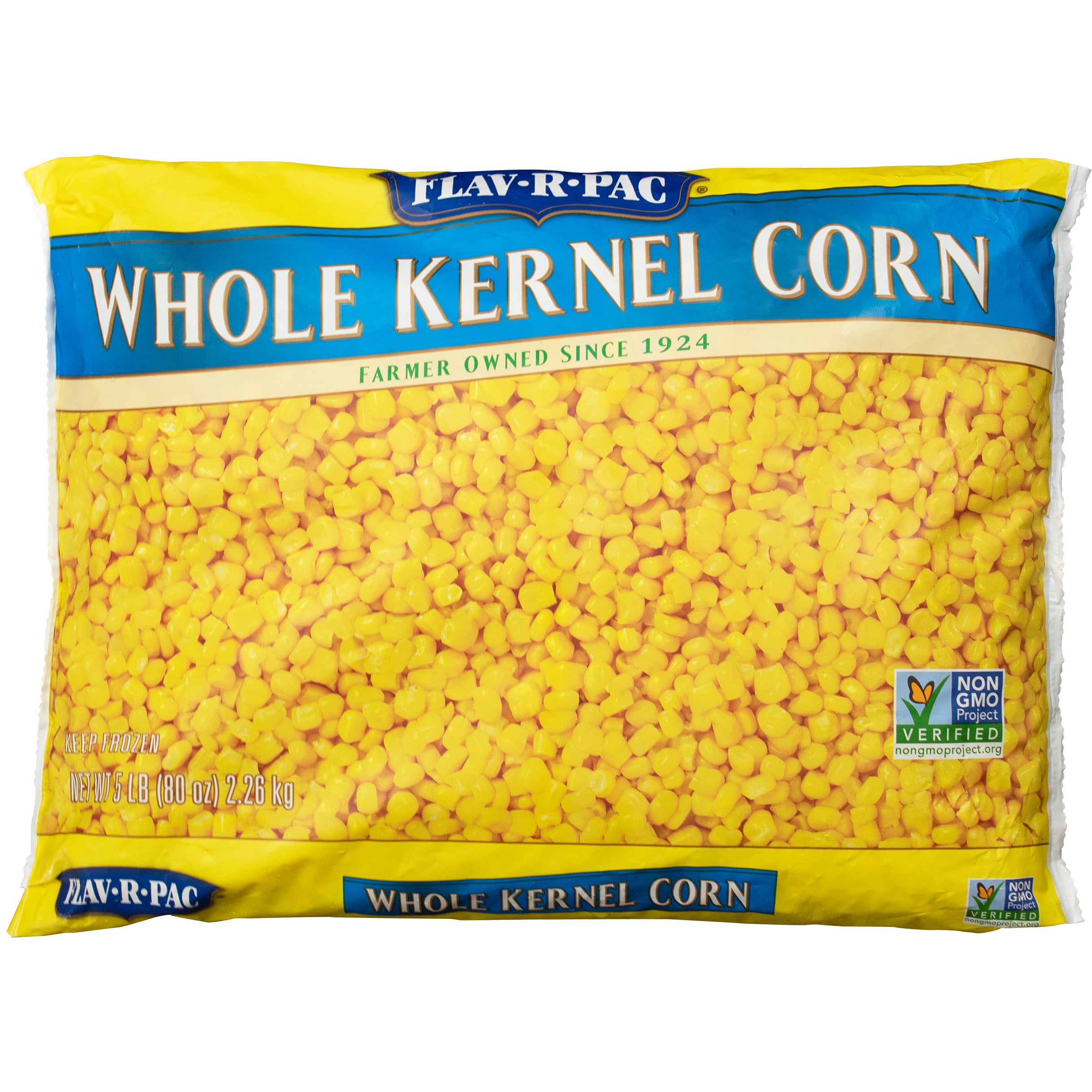 FLAV-R-PAC WHOLE KERNEL CORN 5 LB - Image 1