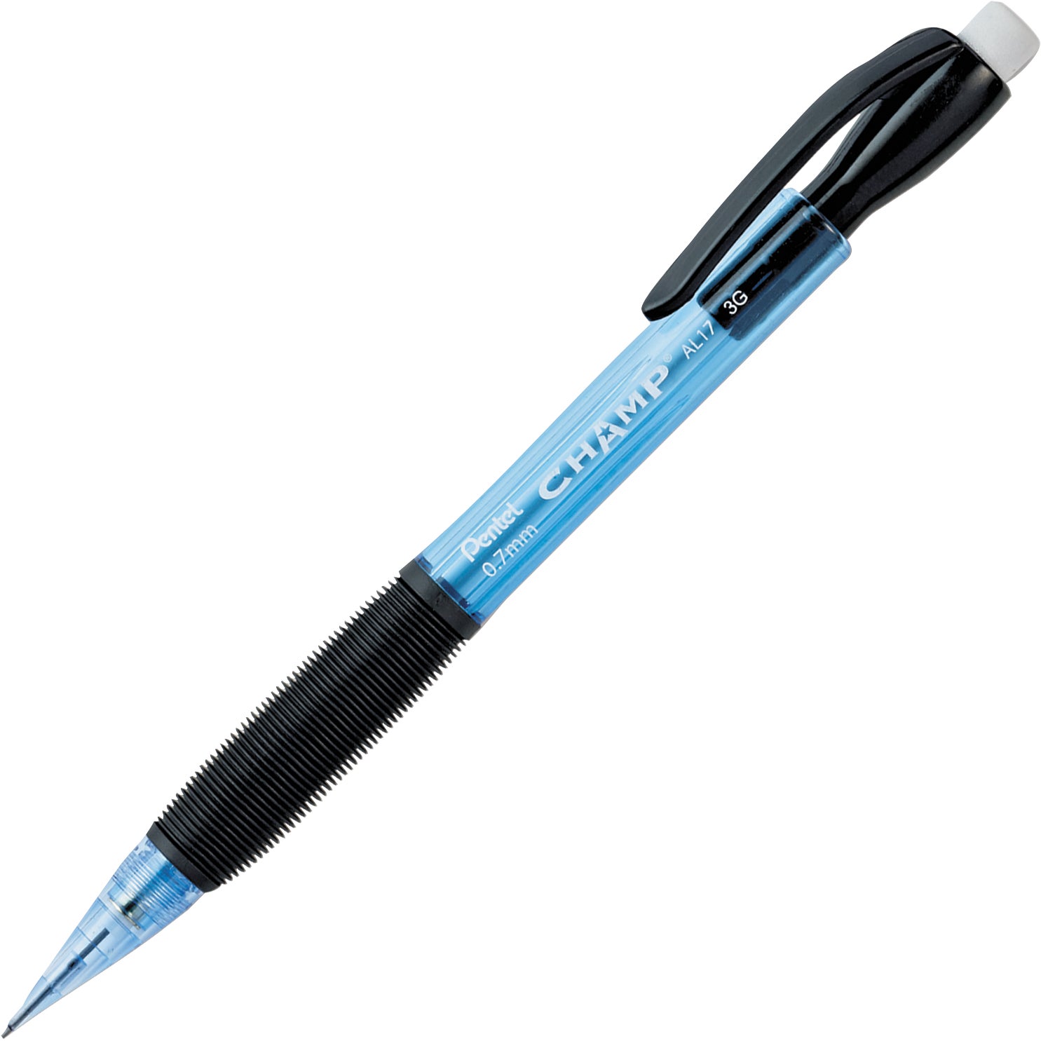 PENTEL CHAMP MECH PENCIL/BLUE PENAL17CSWUS .7MM - Image 1