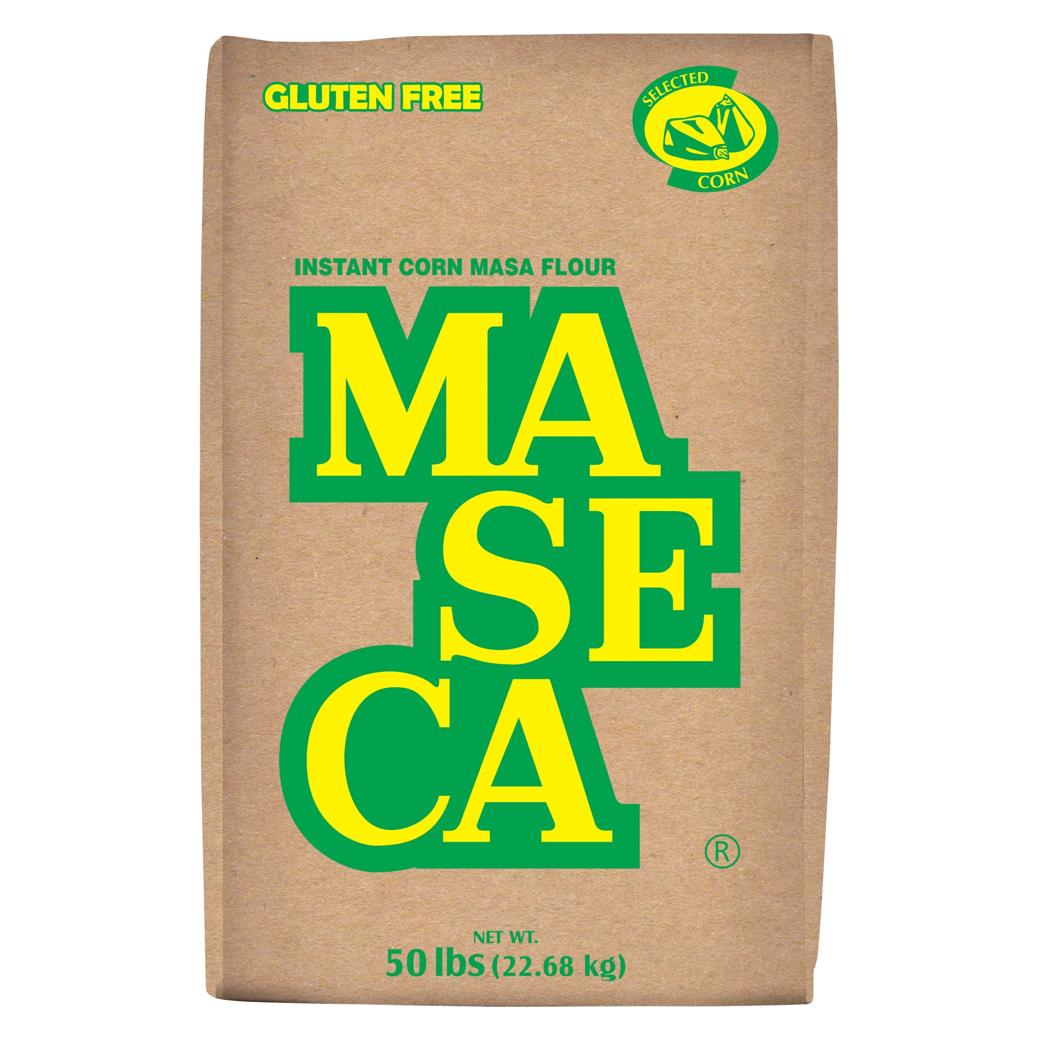 MASECA REGULAR #3 WHITE CORN FLOUR 50 LB