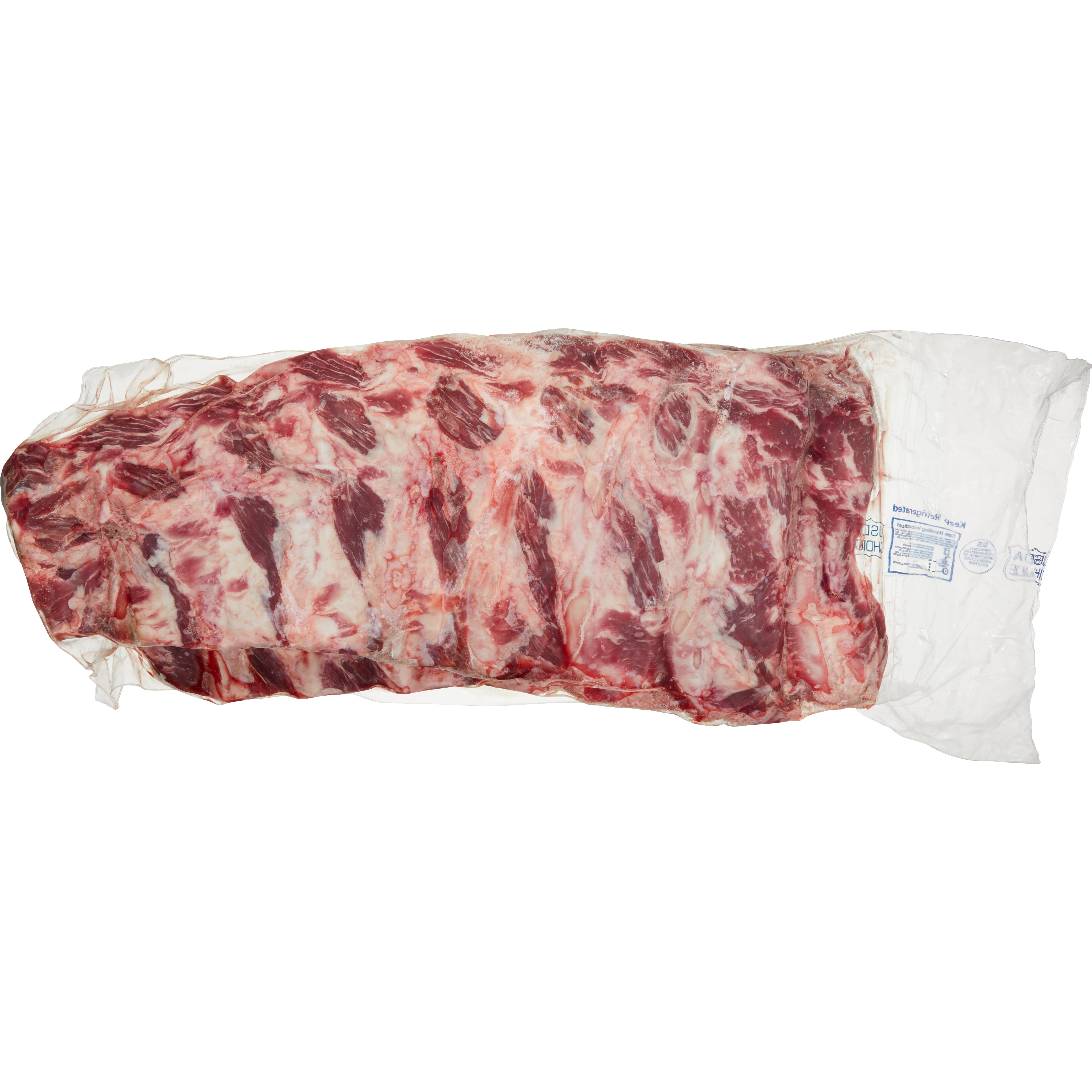 USDA CHOICE BEEF BACK RIBS (MEATY) PER LB